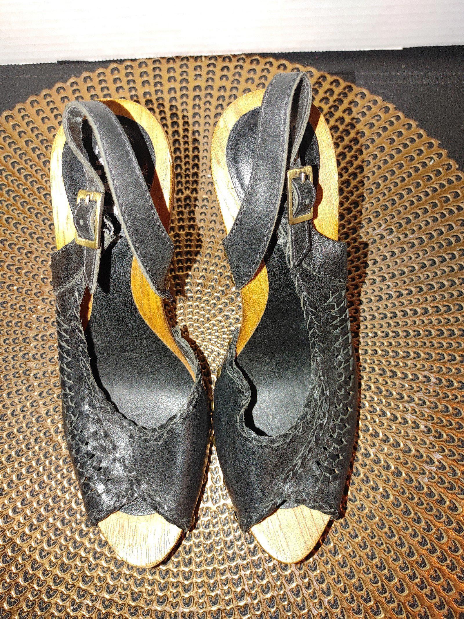 Designer N.Y.L.A. Jaden Leather Heel Size Size US 6.5 / IT 36.5 - 3 Thumbnail