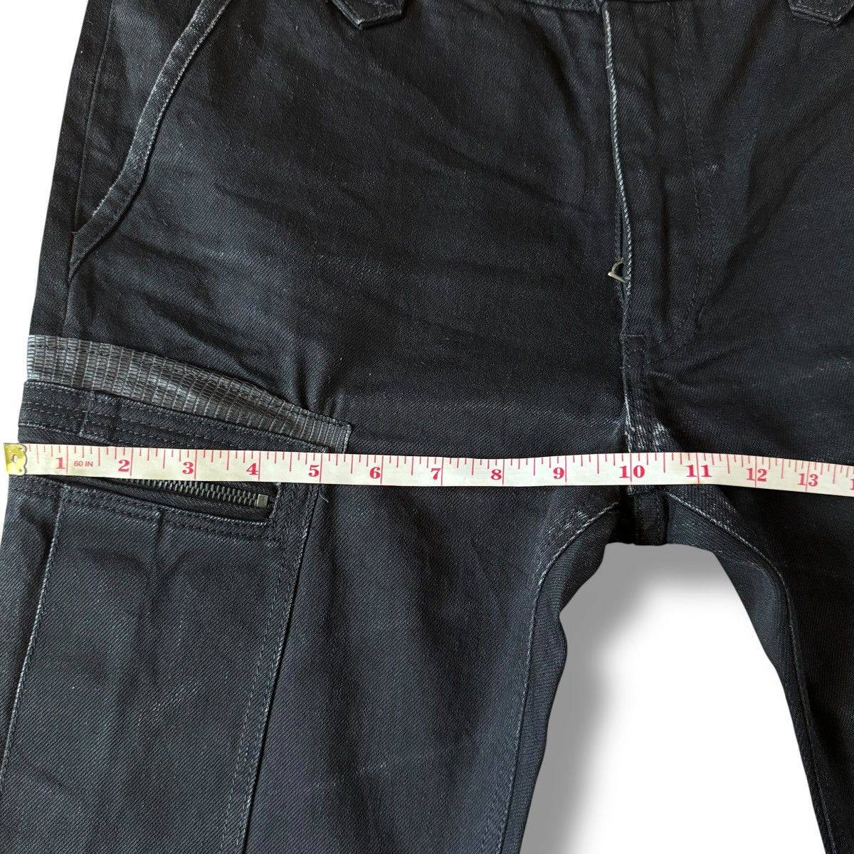 Isamu Katayama Backlash Isamu Katayama Backlash Cargo Bootcut Denim Jeans Size US 32 / EU 48 - 18 Thumbnail