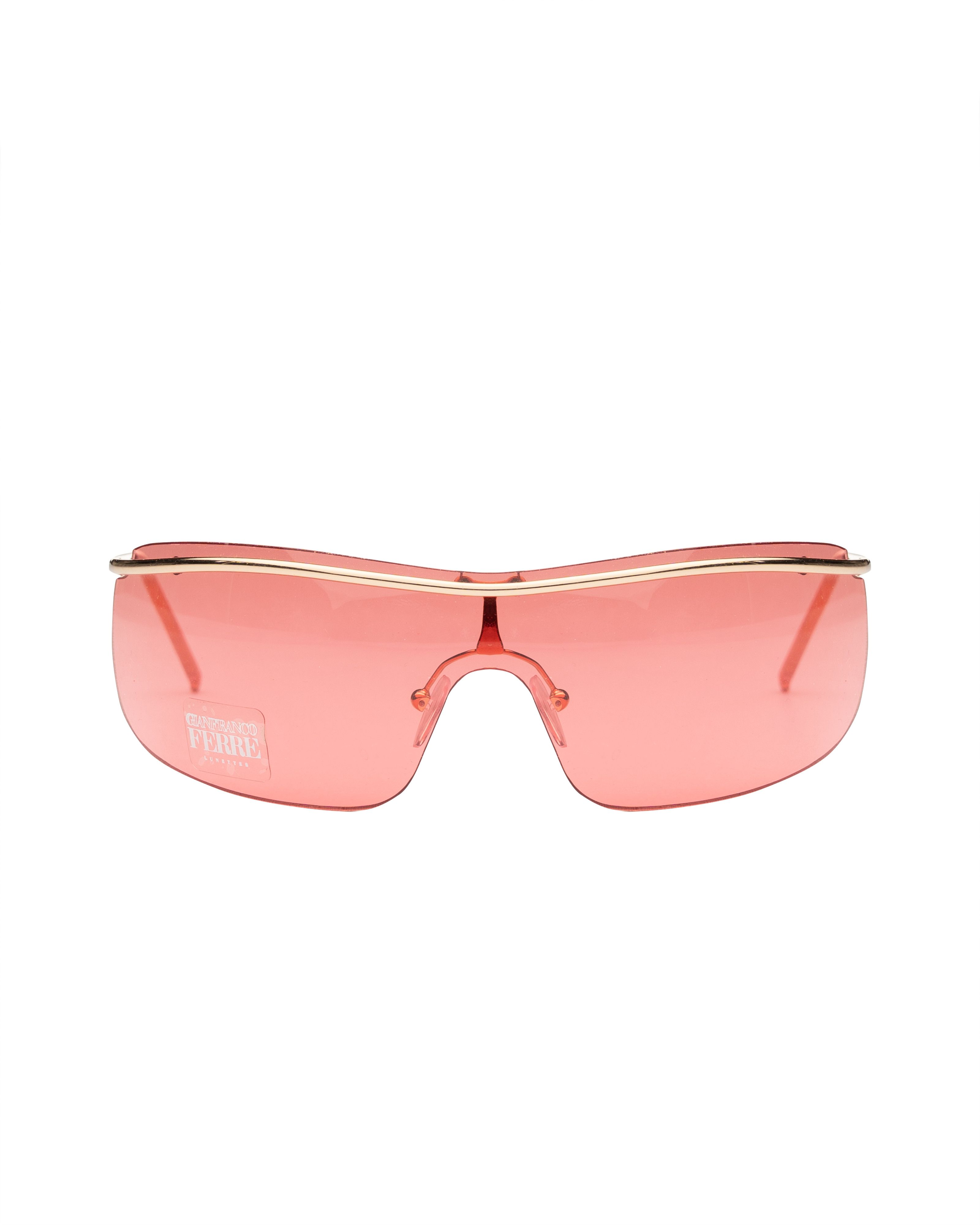 Gianfranco Ferre Gianfranco Ferre '00s Pink Oversized Rimless Sunglasses Size ONE SIZE - 2 Thumbnail