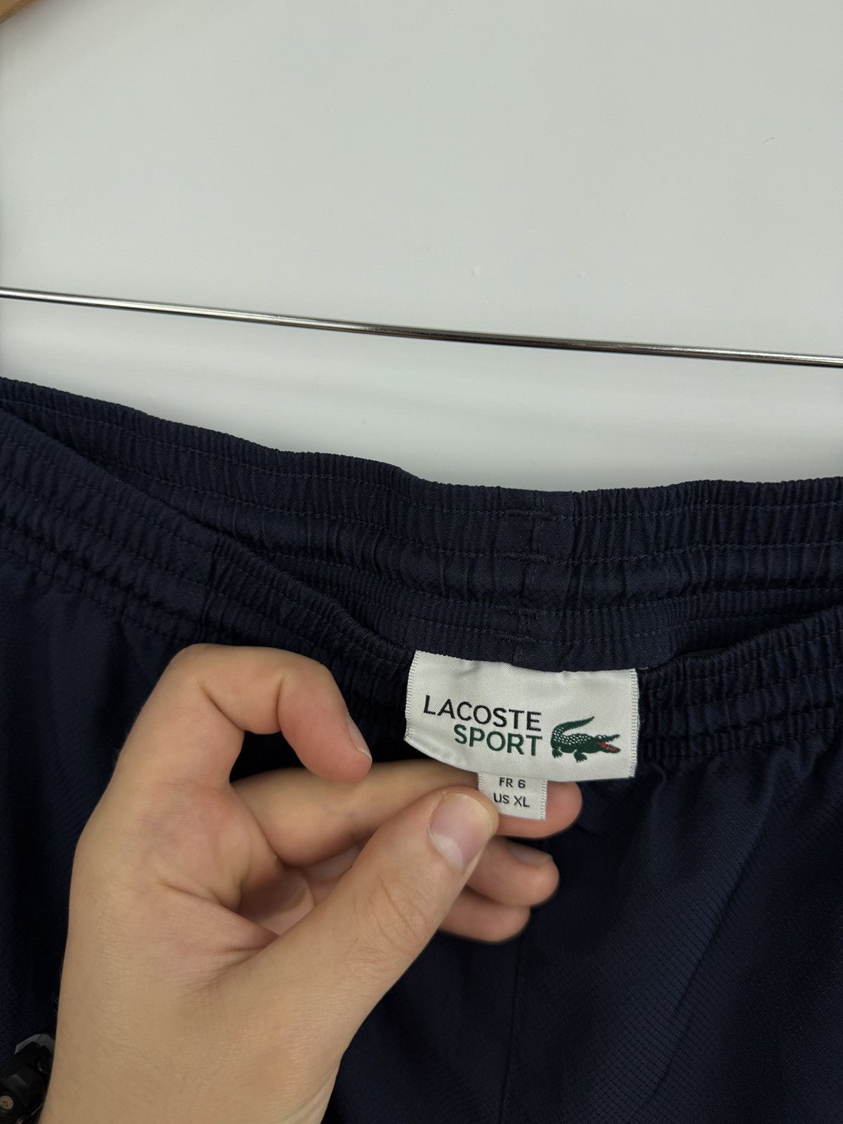 Lacoste 🇫🇷 Vintage Y2K Lacoste Sport Joggers Pants Retro Rare Hype Size US 36 / EU 52 - 6 Thumbnail