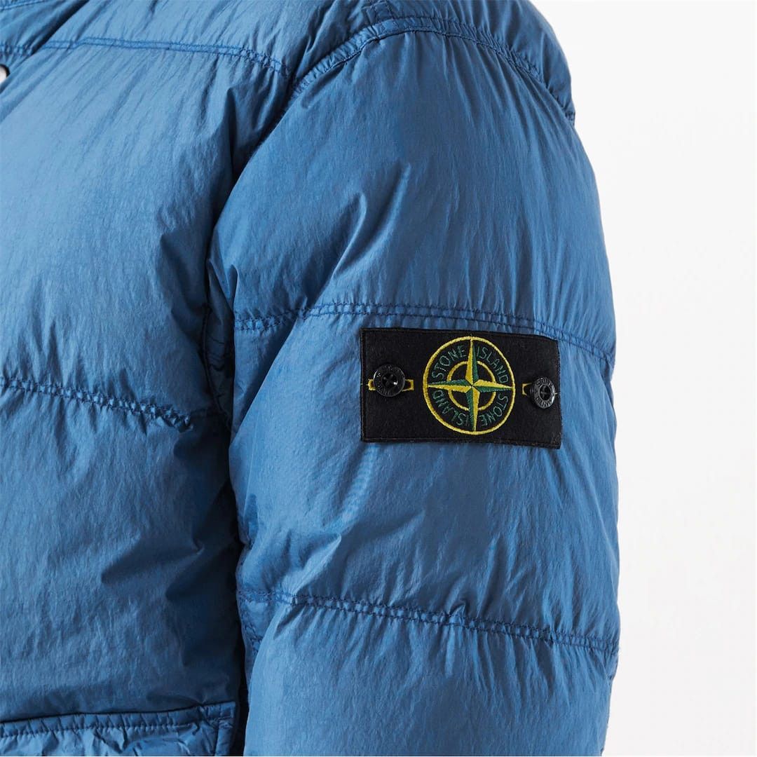 Stone Island o1g2r1mq0526 Crinkle Water Resistant Windproof Down Parka Size US M / EU 48-50 / 2 - 5 Thumbnail