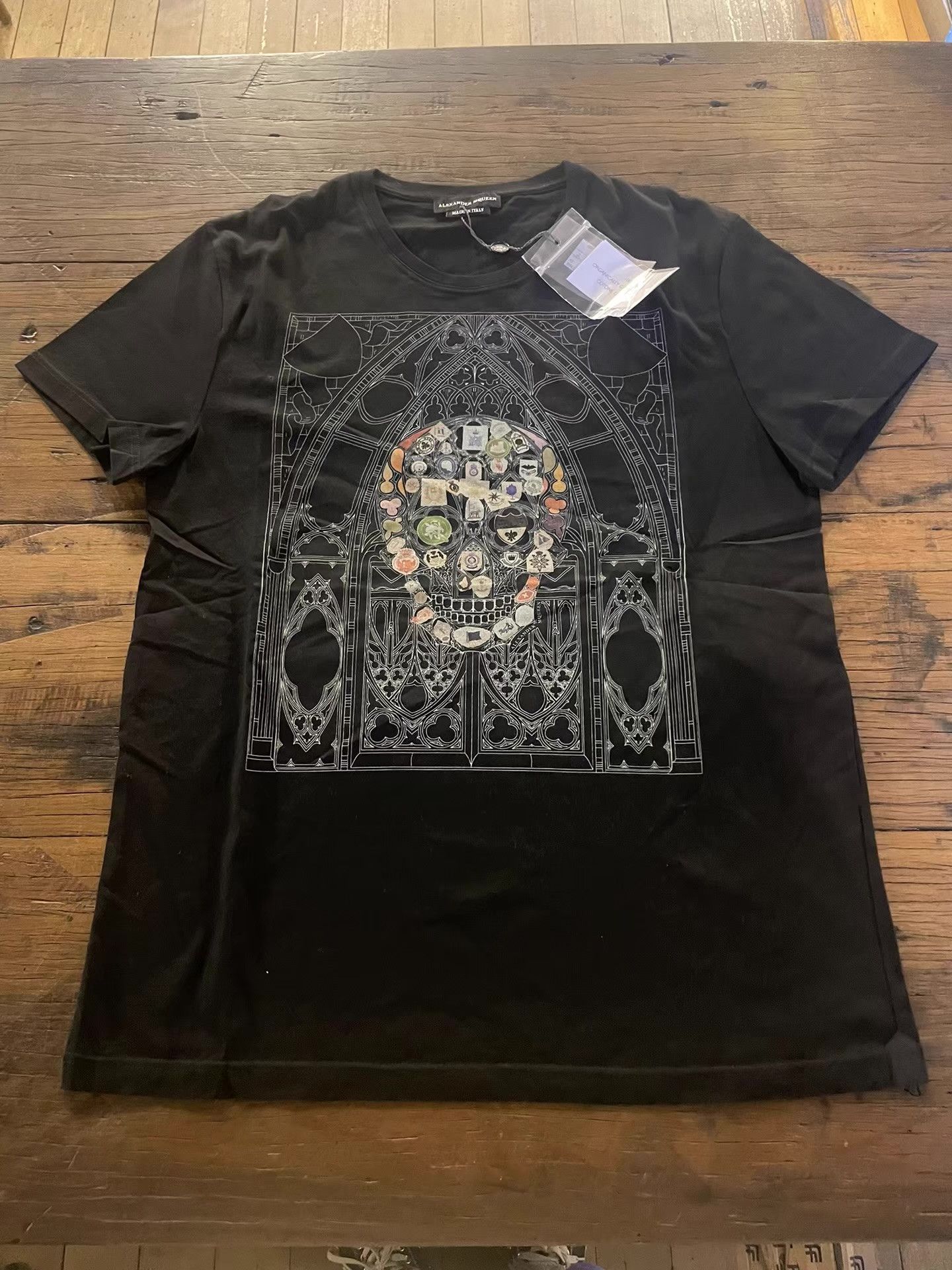 Alexander McQueen Alexander McQueen 17SS Mainline men’s short‑sleeve。Ｑ25 Size US L / EU 52-54 / 3 - 1 Thumbnail