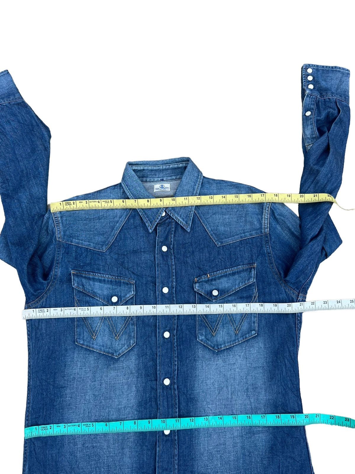 Wrangler Vintage Wrangler Blue Bell Denim Western Shirt Size US M / EU 48-50 / 2 - 3 Thumbnail