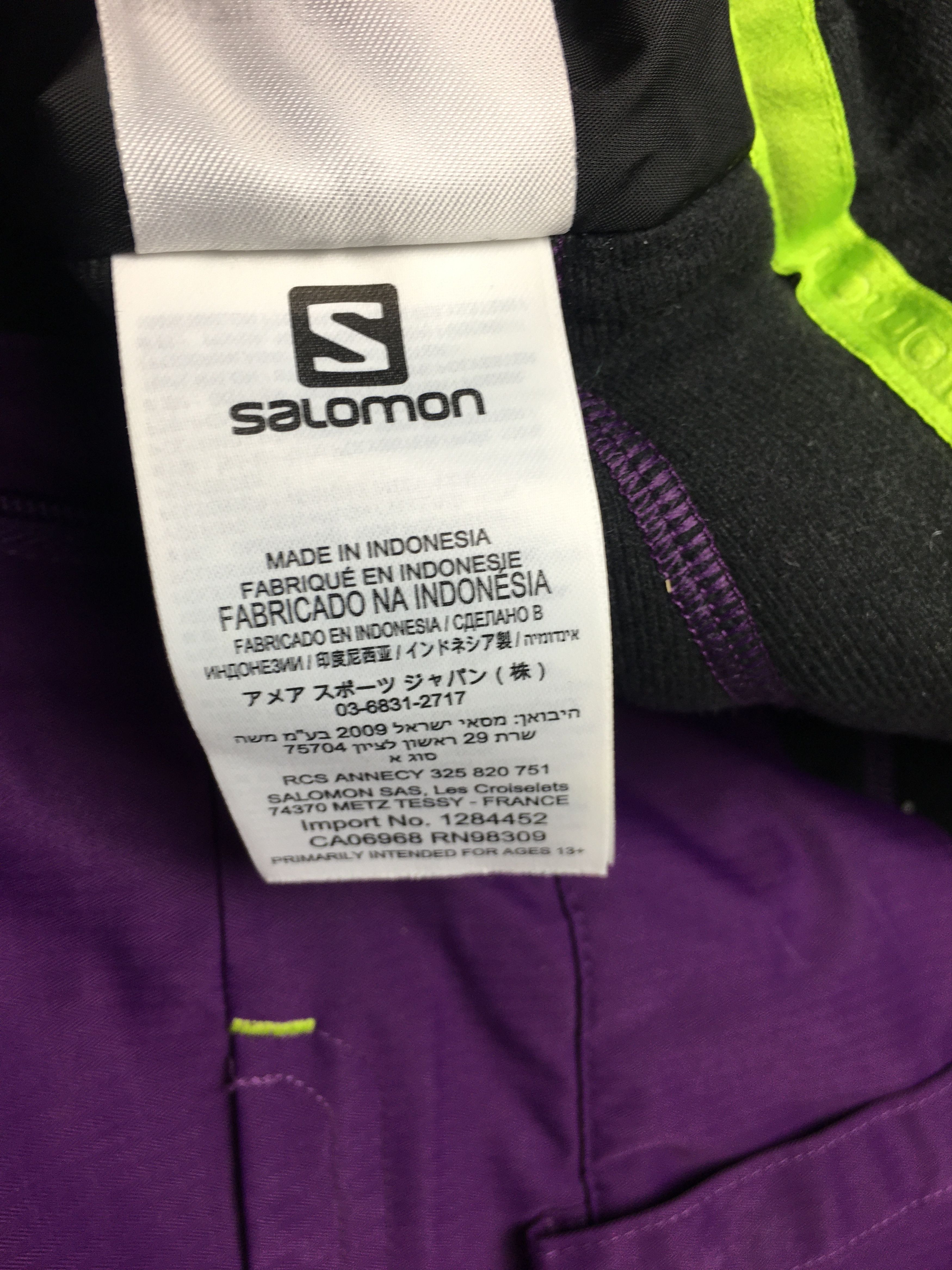 Salomon Salomon Advanced Skin Ski Pants Snowboarding Women XL Size 34" / US 12 / IT 48 - 13 Thumbnail