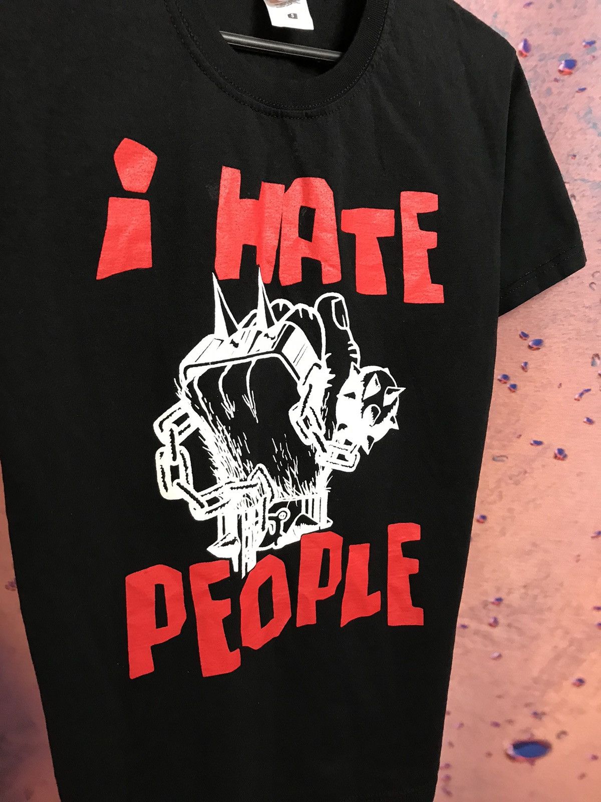 Band Tees × Vintage Vintage Anti-Nowhere League I hate people band rock tee Size US M / EU 48-50 / 2 - 2 Thumbnail