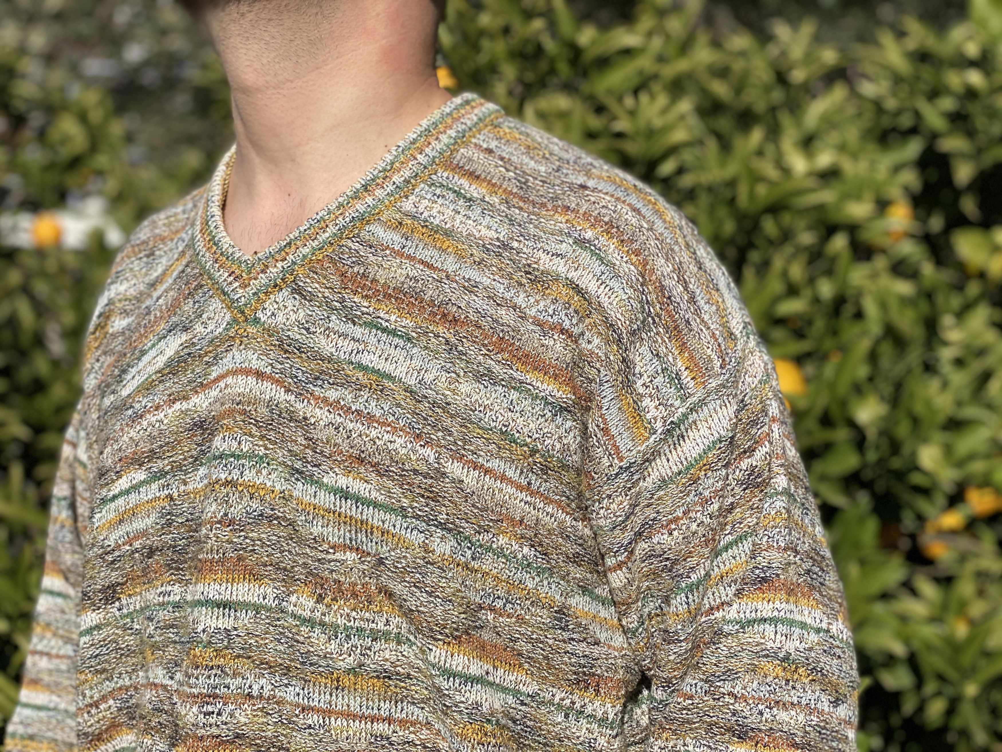 Missoni 1998 Example by Missoni Relaxed Pullover Cosby Retro Size XL Size US XL / EU 56 / 4 - 9 Thumbnail