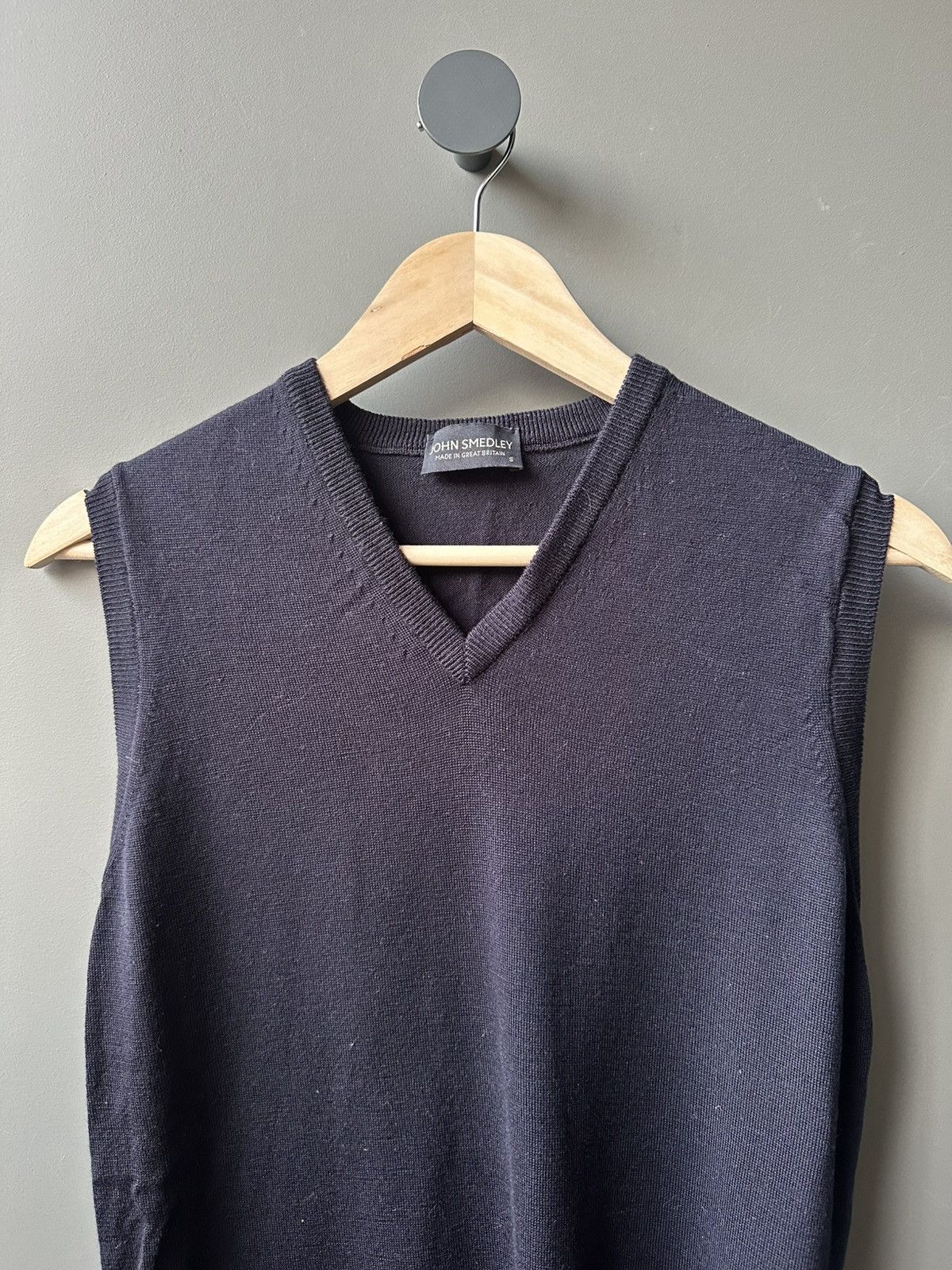 John Smedley John Smedley Wool Sweater Vest Size S Size US S / EU 44-46 / 1 - 2 Thumbnail