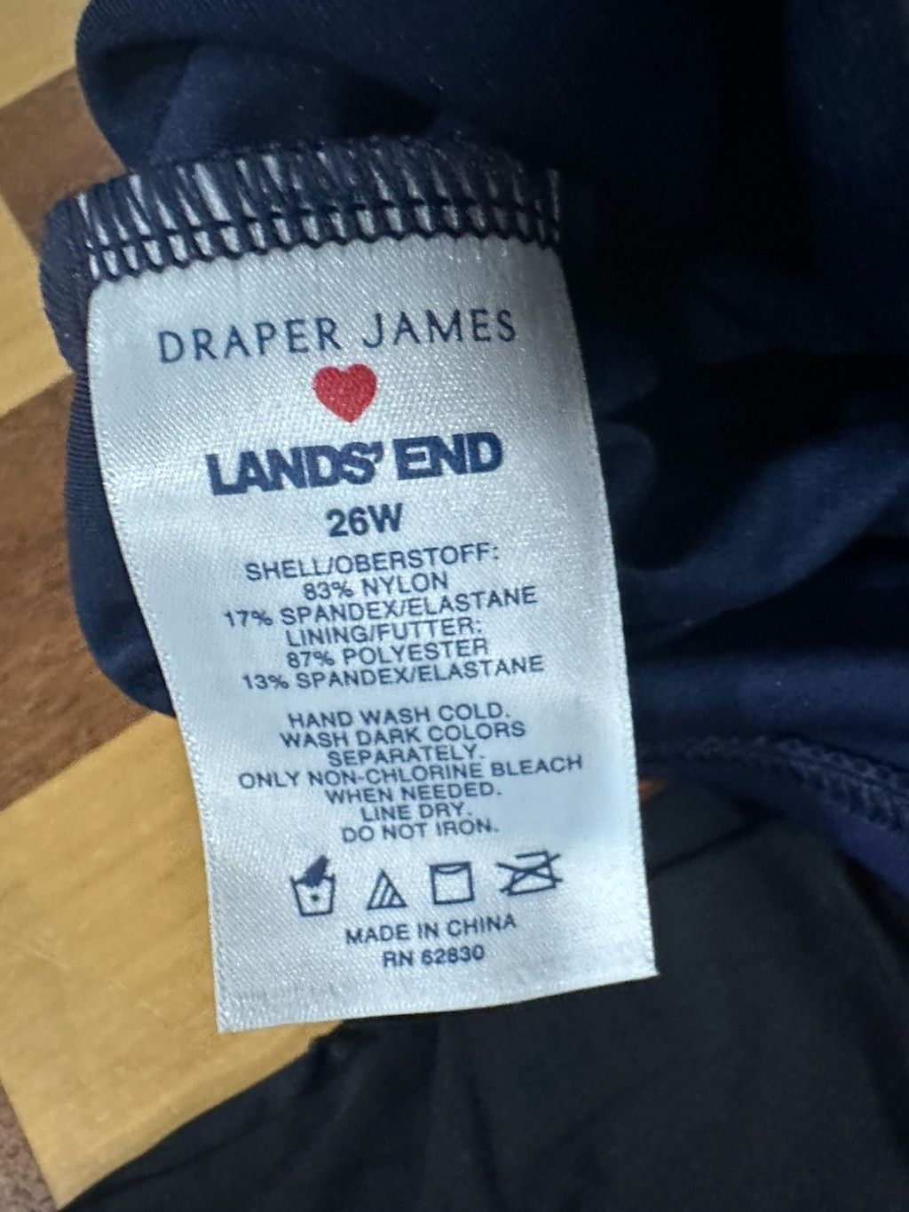 Lands' End 2pcs Draper James x Lands End Plus Sz 26 Tankini Swimsuit To Size 4XL / US 24-26 - 20 Thumbnail