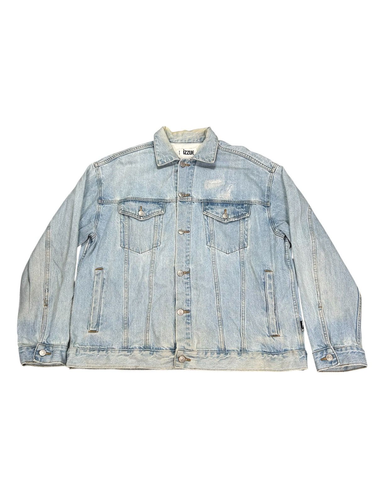 izzue Izzue Oversize Denim Jacket. J015 Size US L / EU 52-54 / 3 - 1 Thumbnail
