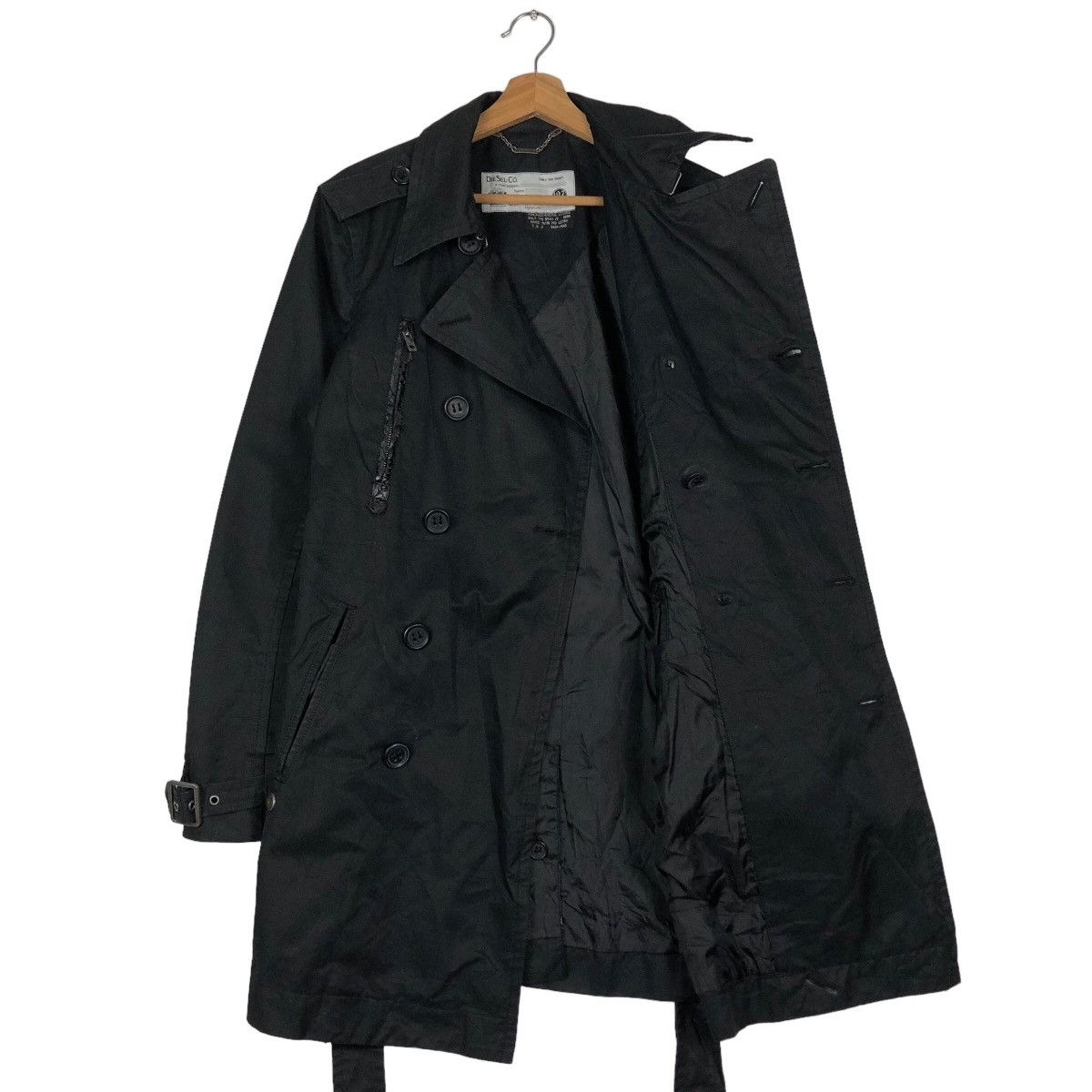 Diesel 🔥Bondage Parachute Biker Long Jacket Robed Design Diesel Size US M / EU 48-50 / 2 - 11 Thumbnail