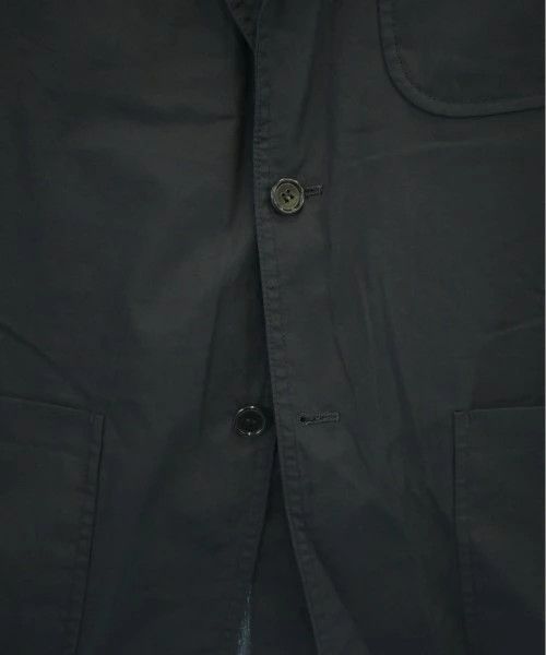 Comme des Garcons Homme Jacket Cotton 3 Button Plain Patch Pocket Navy Blue Size US L / EU 52-54 / 3 - 5 Thumbnail