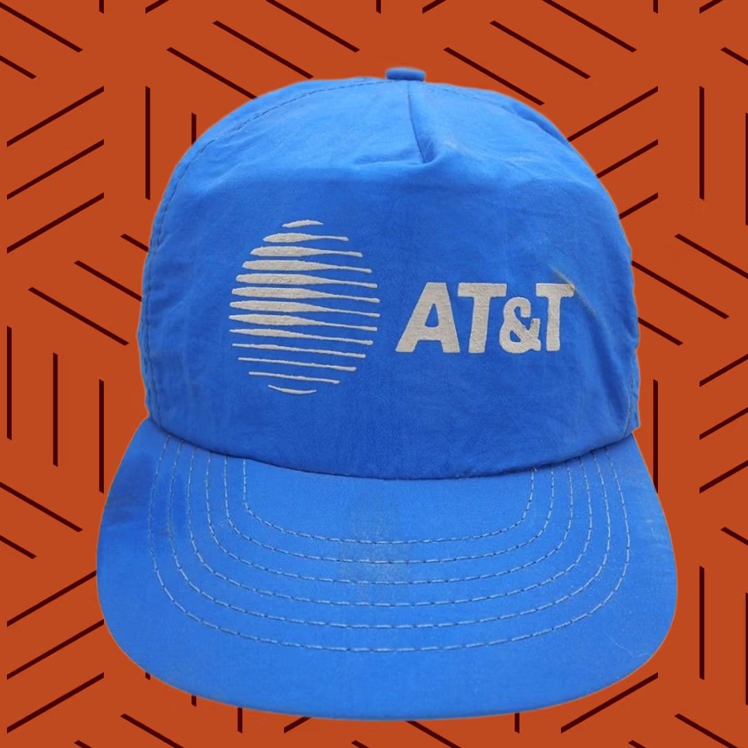 Vintage VINTAGE Snapback Trucker Hat AT&T Telephone 1980s Size ONE SIZE - 1 Thumbnail