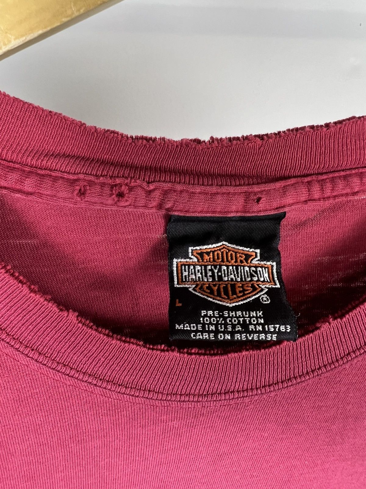 Harley Davidson × Vintage Vintage Y2K Harley Davidson shirt Size US L / EU 52-54 / 3 - 3 Thumbnail