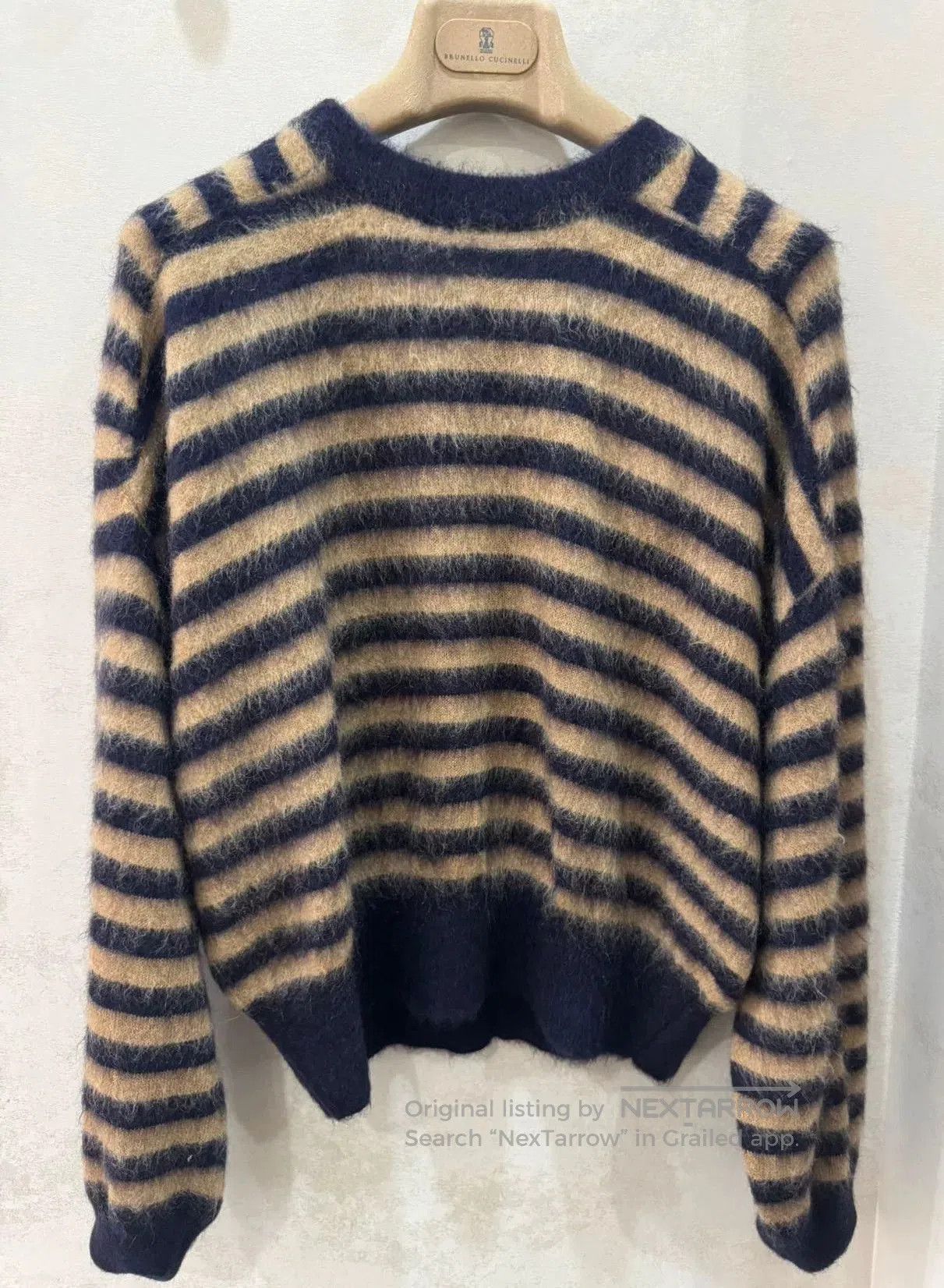 Brunello Cucinelli Brunello Cucinelli Striped Women's Sweater. Size M / US 6-8 / IT 42-44 - 1 Thumbnail