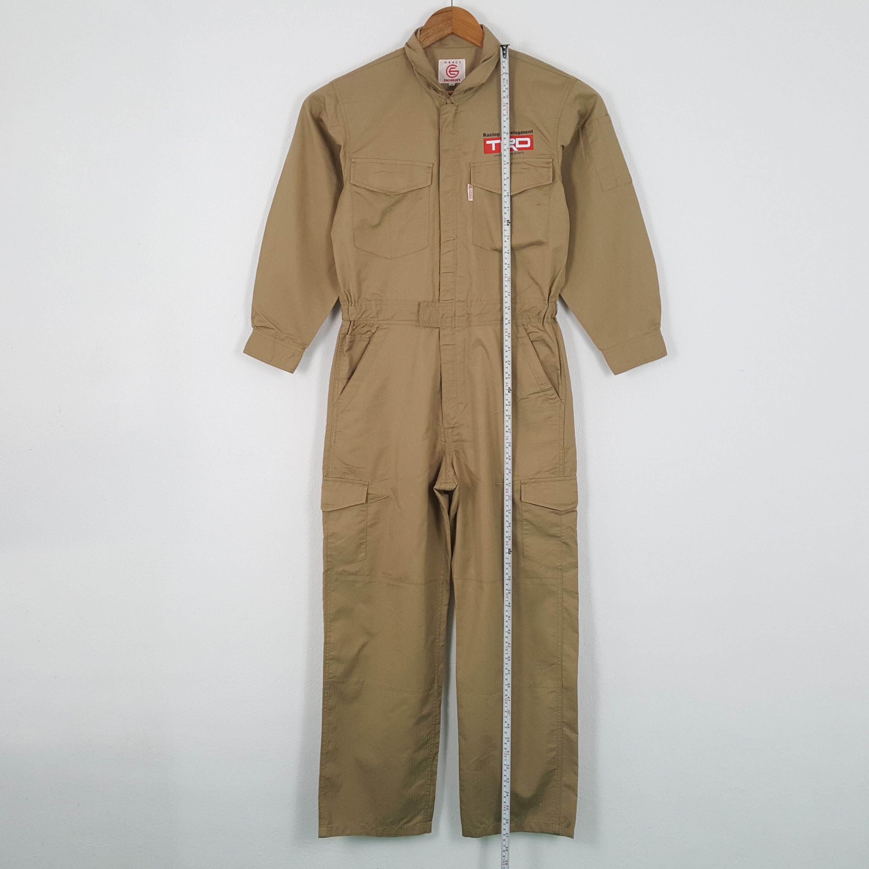 Japanese Brand × Vintage Vintage TRD TOYOTA MOTOR SPORTS Japanese Custom Coverall Size US M / EU 48-50 / 2 - 7 Thumbnail