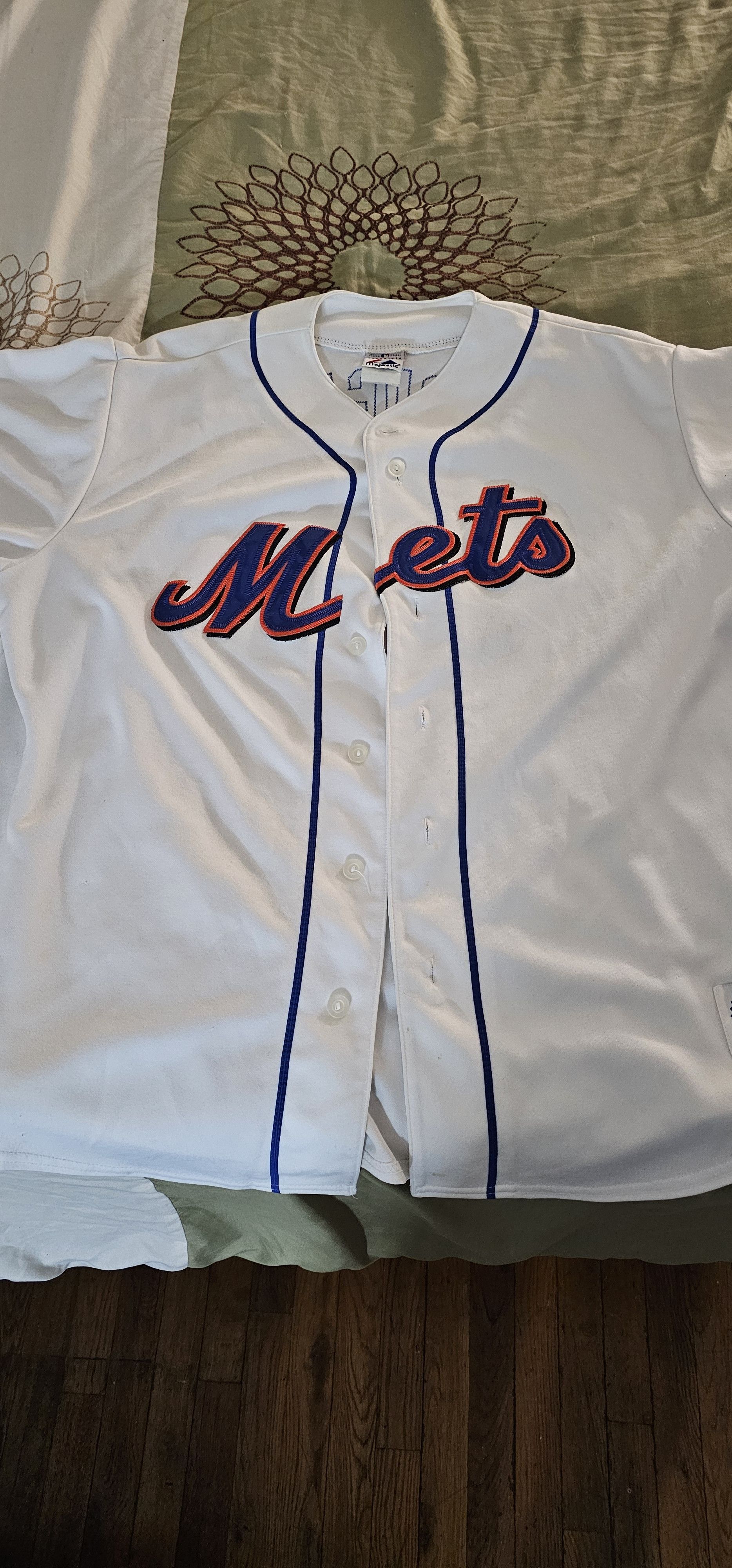 Majestic Mets David Wright White Jersey Size US XXL / EU 58 / 5 - 1 Thumbnail