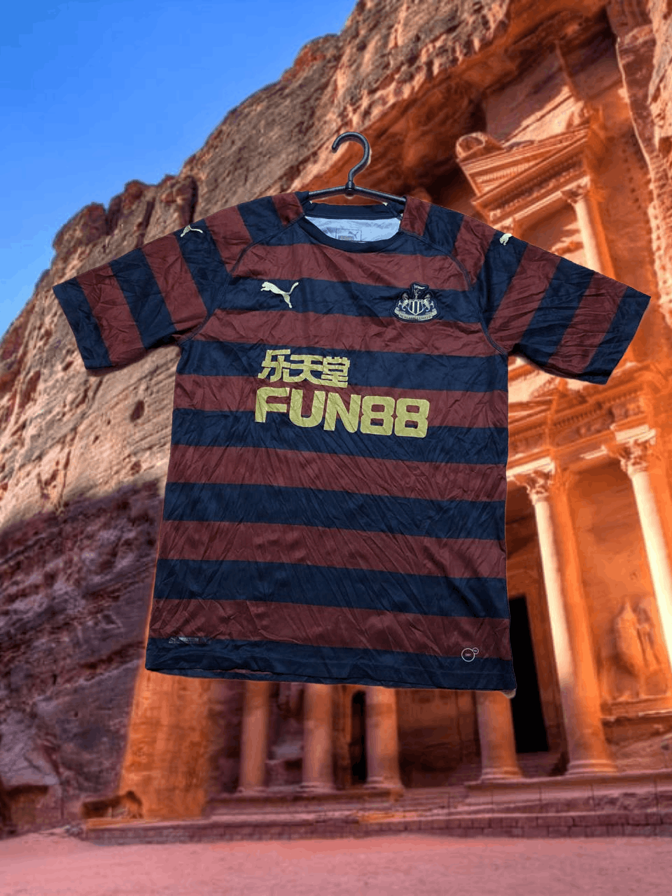 Puma Vintage T-shirt Puma logo striped print Jerseys Y2K Size US M / EU 48-50 / 2 - 1 Thumbnail