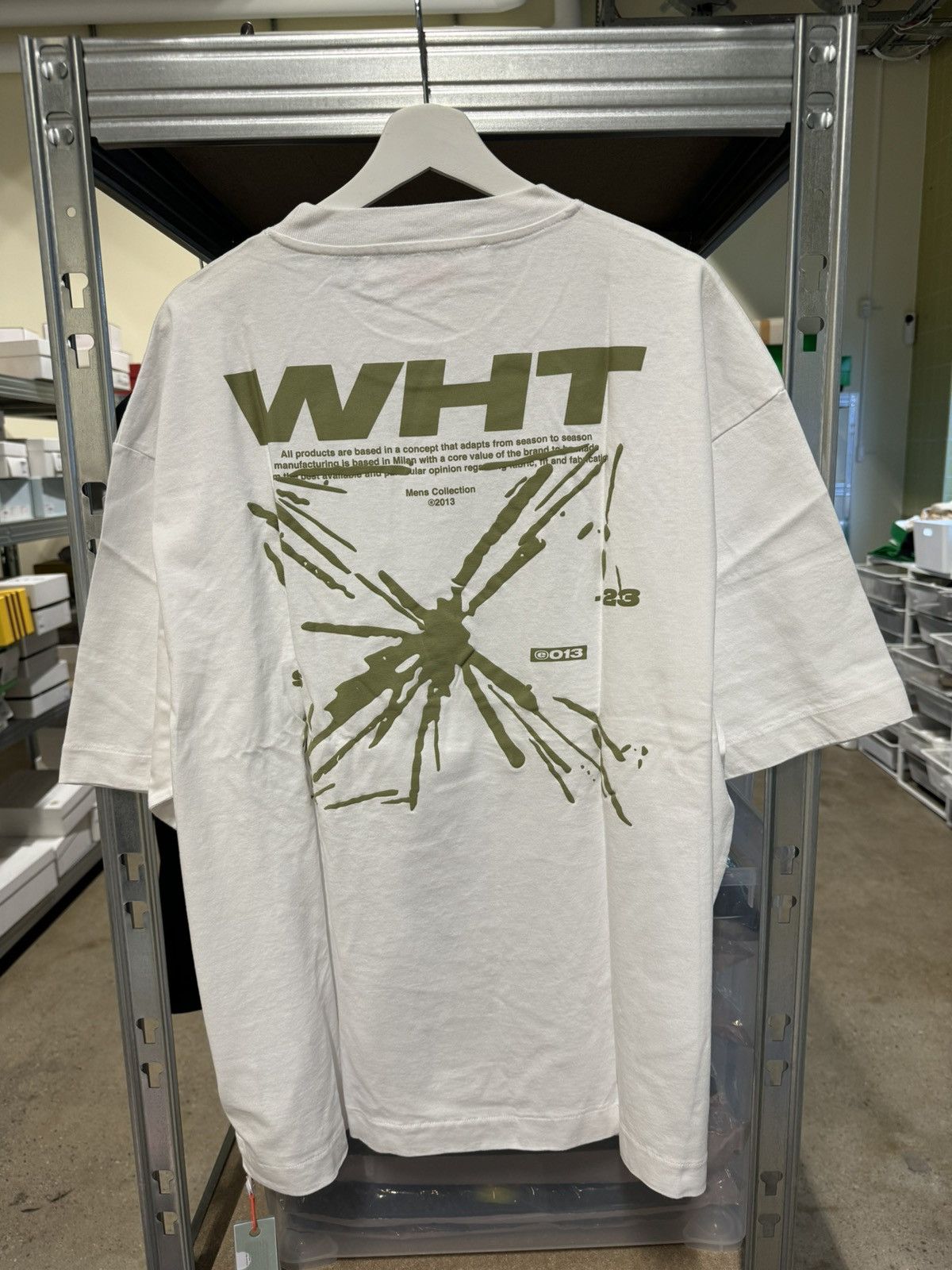 Off-White Off-white Splash Arrow T-Shirt NEW 500$ Size US XXL / EU 58 / 5 - 1 Thumbnail