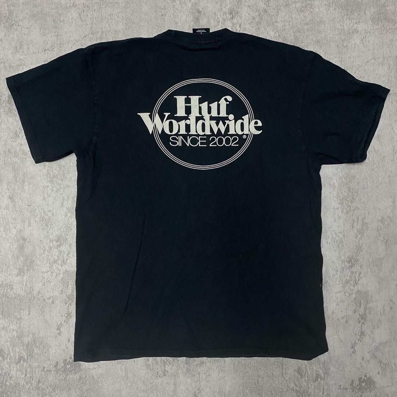 Other HUF black cotton t-shirt Size US L / EU 52-54 / 3 - 4 Thumbnail