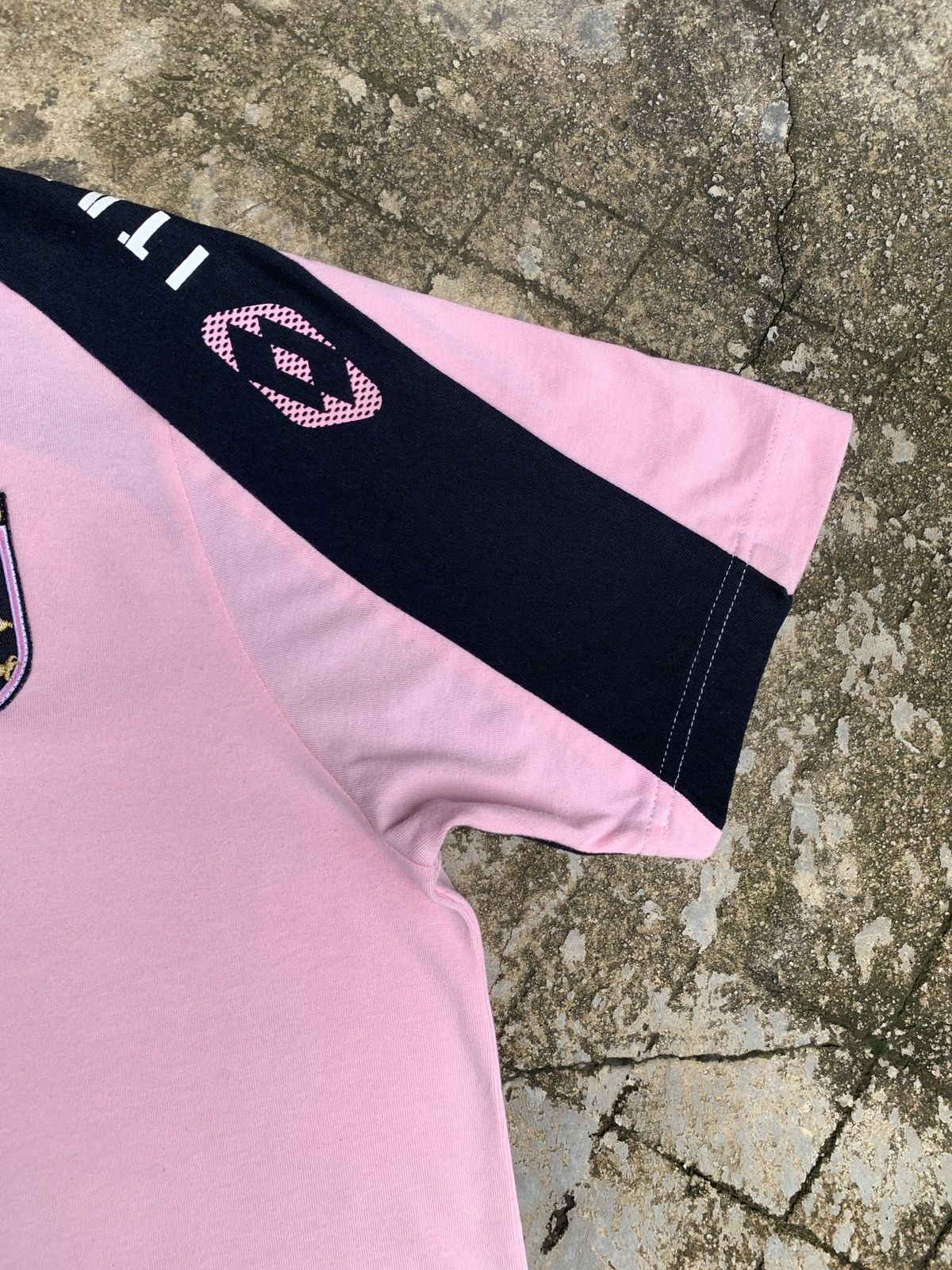 Lotto Sport 2000s Lotto FC Palermo Serie A Multicolor Polo Shirt Size US L / EU 52-54 / 3 - 4 Thumbnail