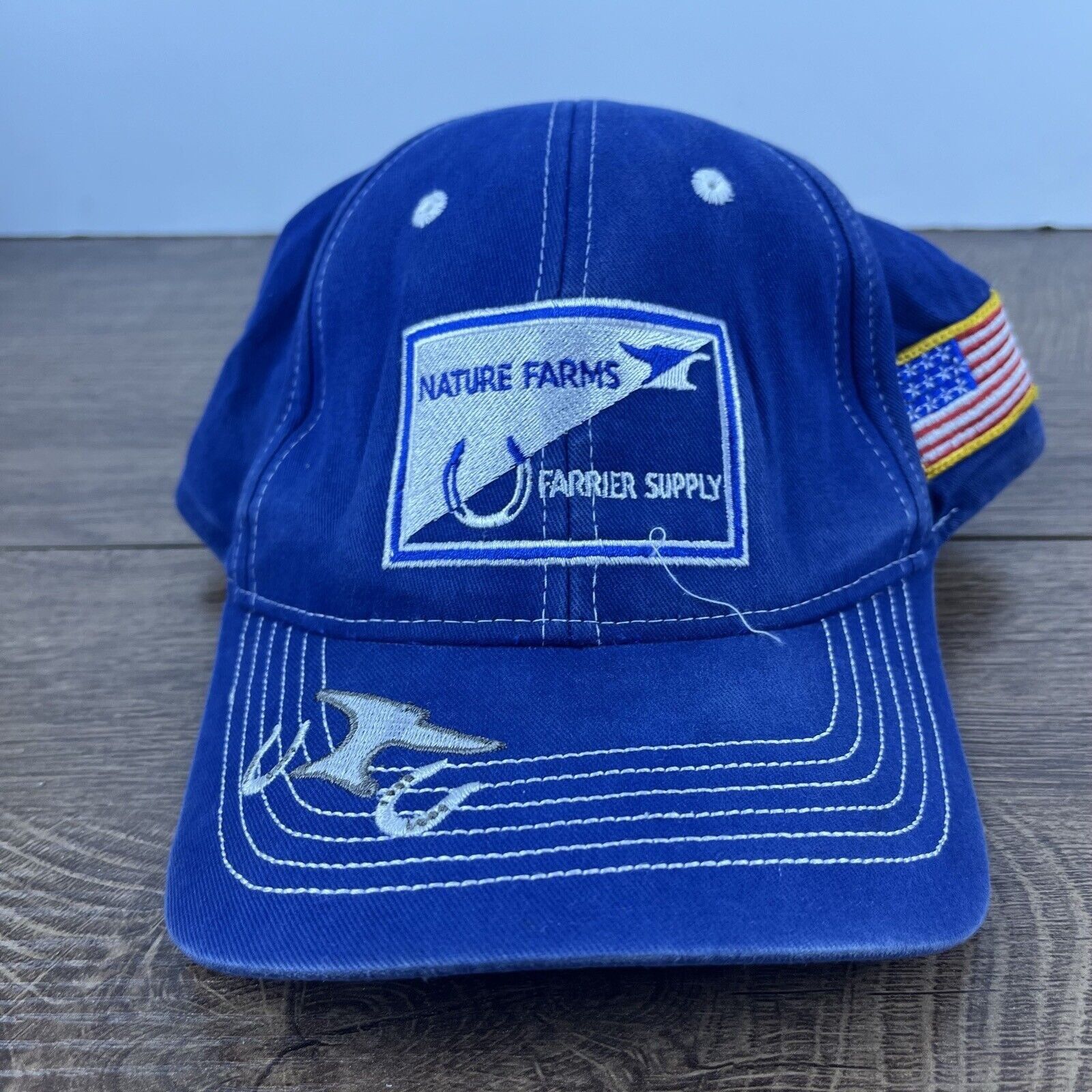 Other Nature Farms USA Hat Adjustable Hat Blue Hat Adjustable Blue Size ONE SIZE - 1 Thumbnail