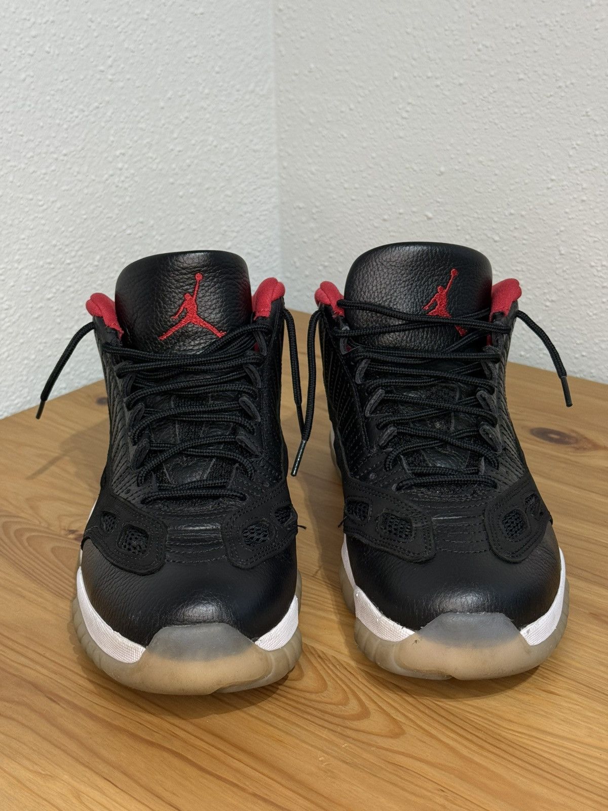 Jordan Brand × Nike Nike Air Jordan 11 Retro Low IE Bred Size US 10.5 / EU 43-44 - 2 Thumbnail
