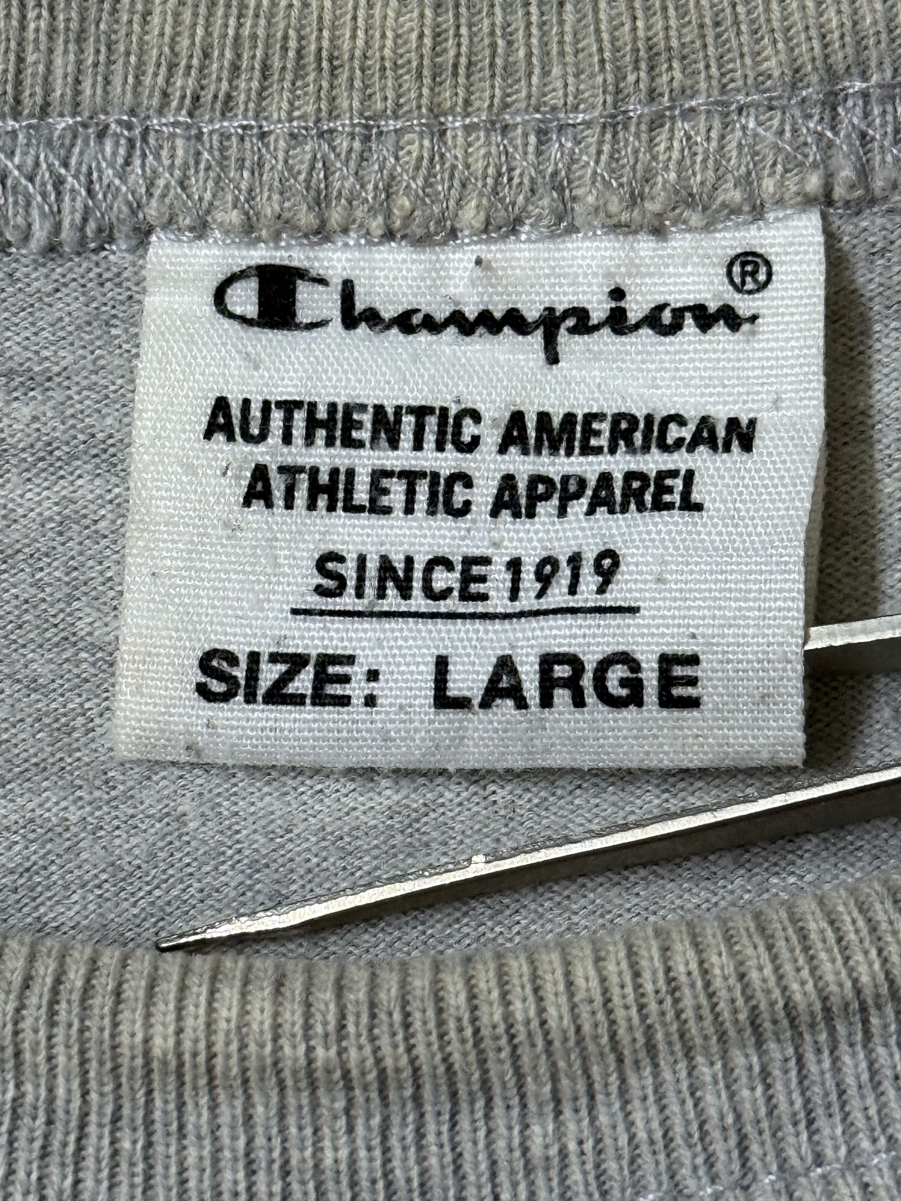Champion Champion Japan C3-Q430 Long Sleeve Tee – Heather Grey Size US L / EU 52-54 / 3 - 6 Thumbnail