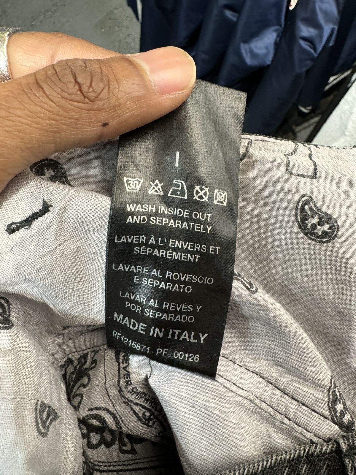 Raf Simons Raf Simons Redux Waves AW04 Oversized Denim Waves Size US 36 / EU 52 - 12 Thumbnail