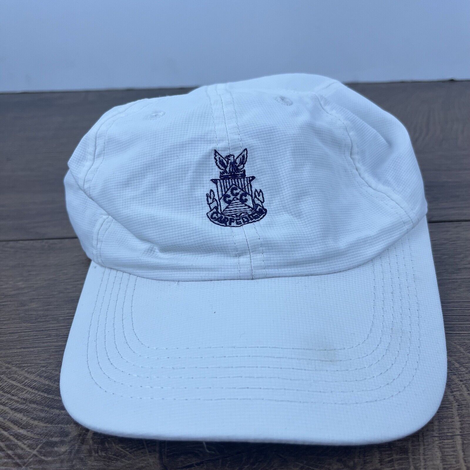 Other Georgia's Golf Channel Hat Carpediegup CCC White Hat Adjusta Size ONE SIZE - 1 Thumbnail