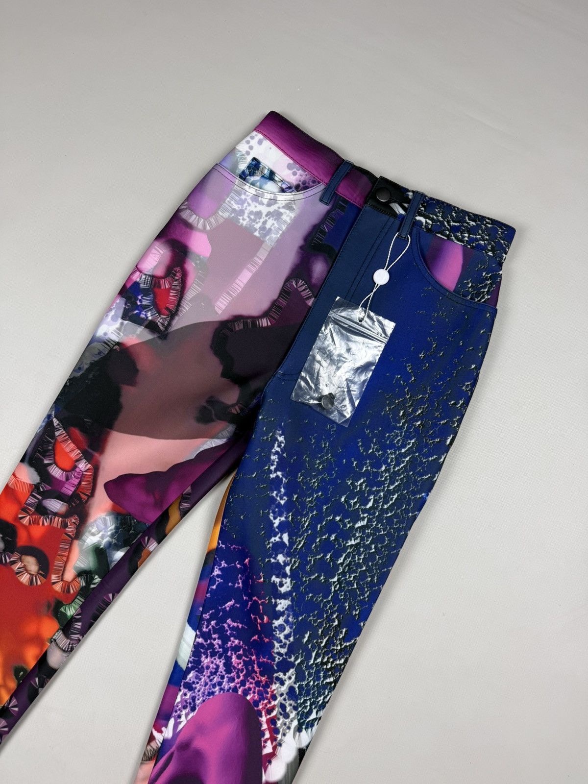 Maison Margiela BNWT! Maison Margiela printed Skinny Leg Art Pants Trousers Size 27" / US 4 / IT 40 - 2 Thumbnail