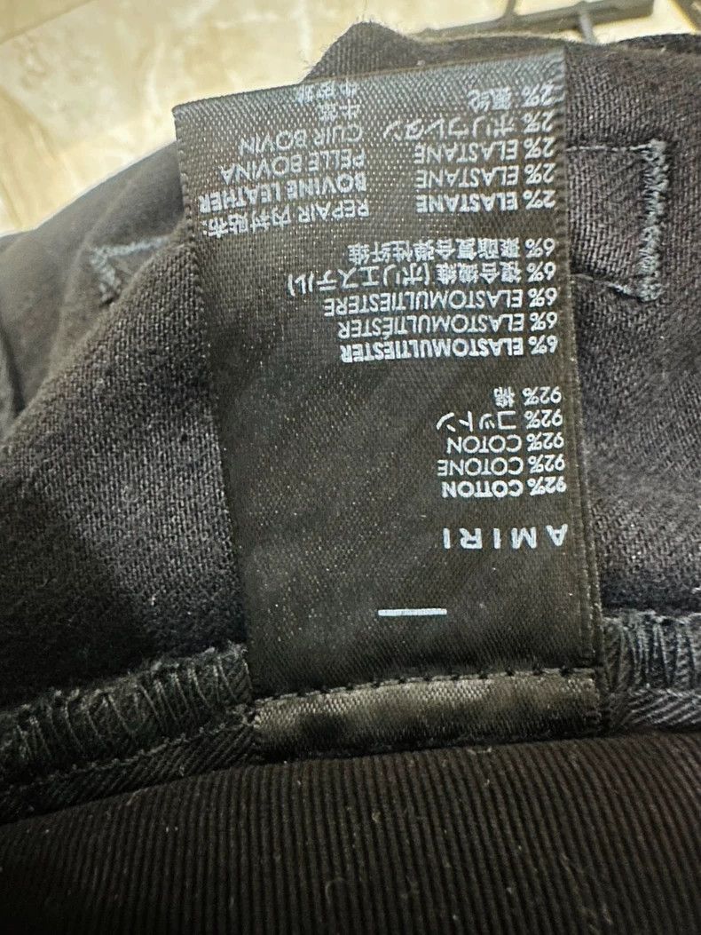 Amiri Amiri black ripped denim jeans Size US 32 / EU 48 - 7 Thumbnail
