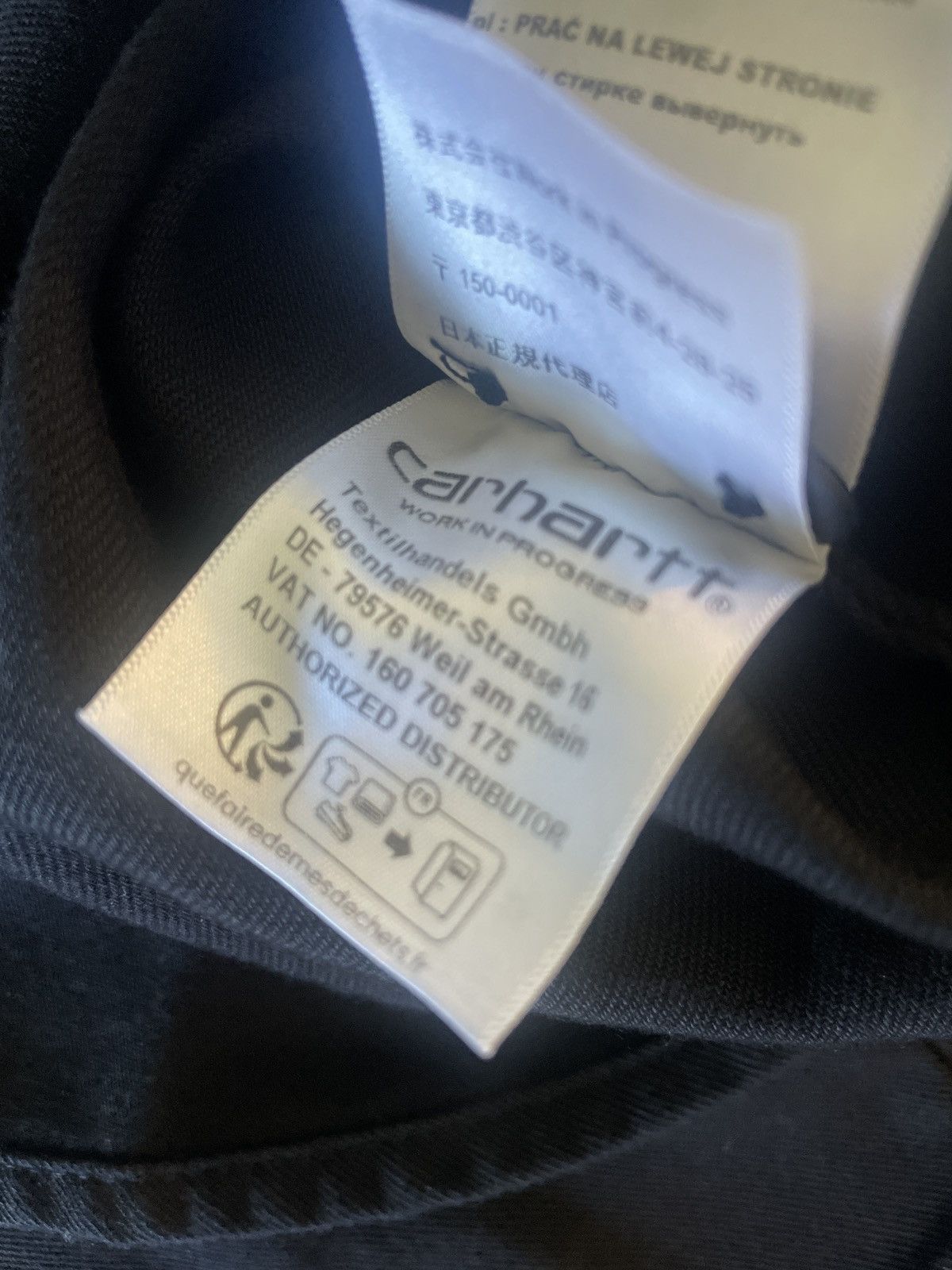 Carhartt Wip × Palace Palace x Carhartt Wip Black Milford Shirt Size US L / EU 52-54 / 3 - 9 Thumbnail