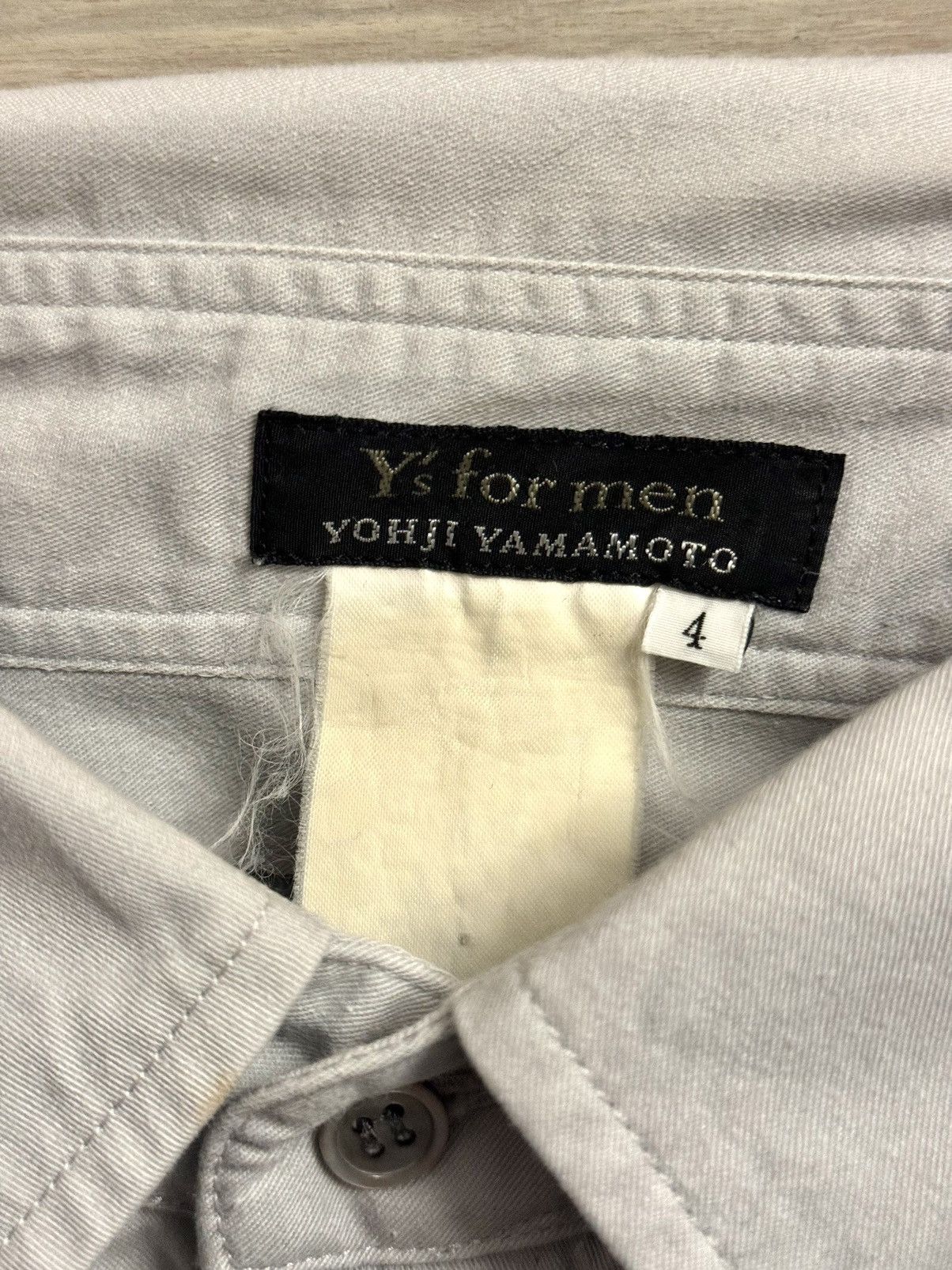 Yohji Yamamoto yohji yamamoto vintage men shirt 4 jp Size US XL / EU 56 / 4 - 2 Thumbnail