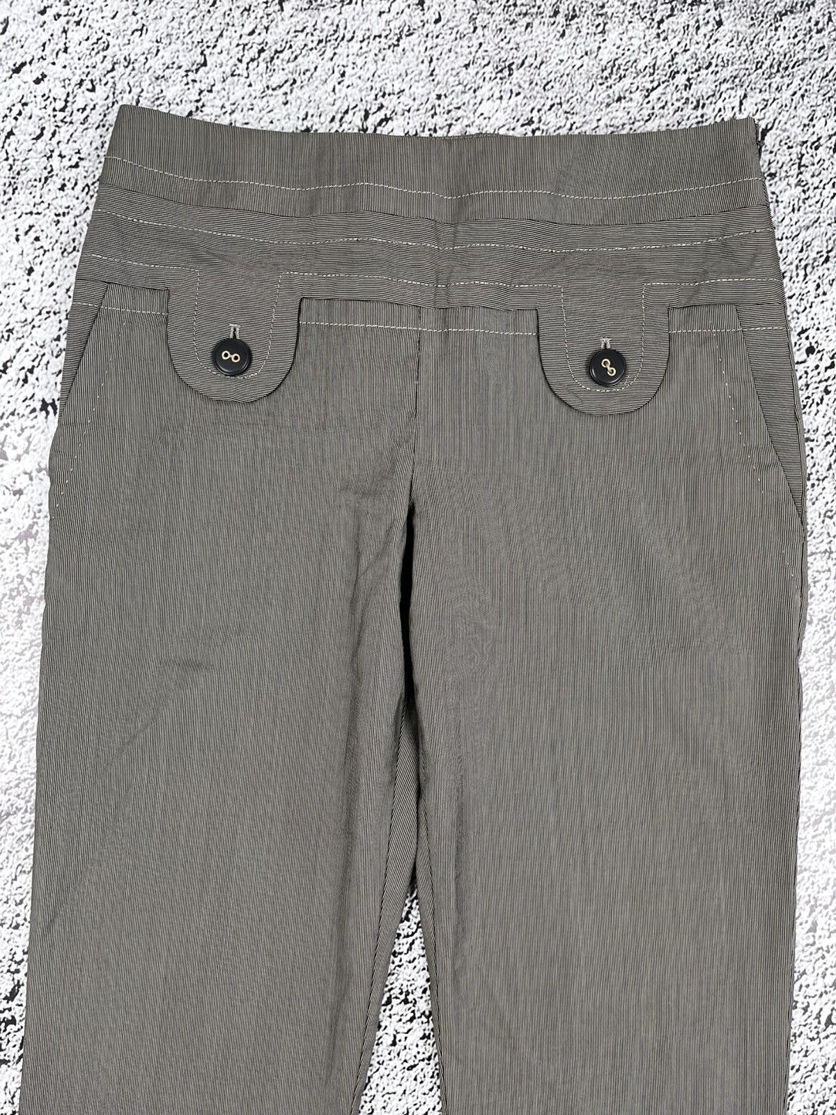 Kenzo Vintage Y2K Kenzo striped classic old money pants size 38 Size 27" / US 4 / IT 40 - 3 Thumbnail