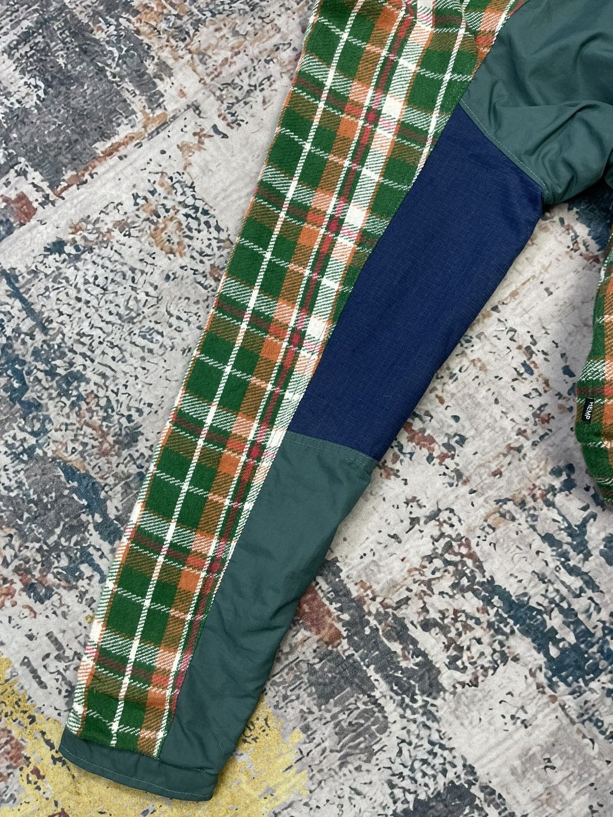Manastash Manastash Hemp Fibre Green Plaid Jacket Size US M / EU 48-50 / 2 - 3 Thumbnail