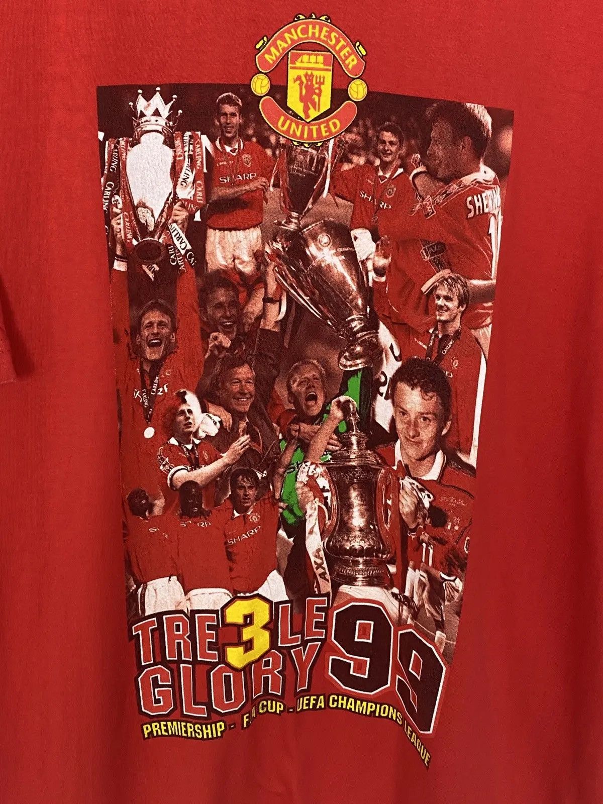Vintage Vintage Manchester United 1999 Winning Goal T-Shirt Size US M / EU 48-50 / 2 - 2 Thumbnail