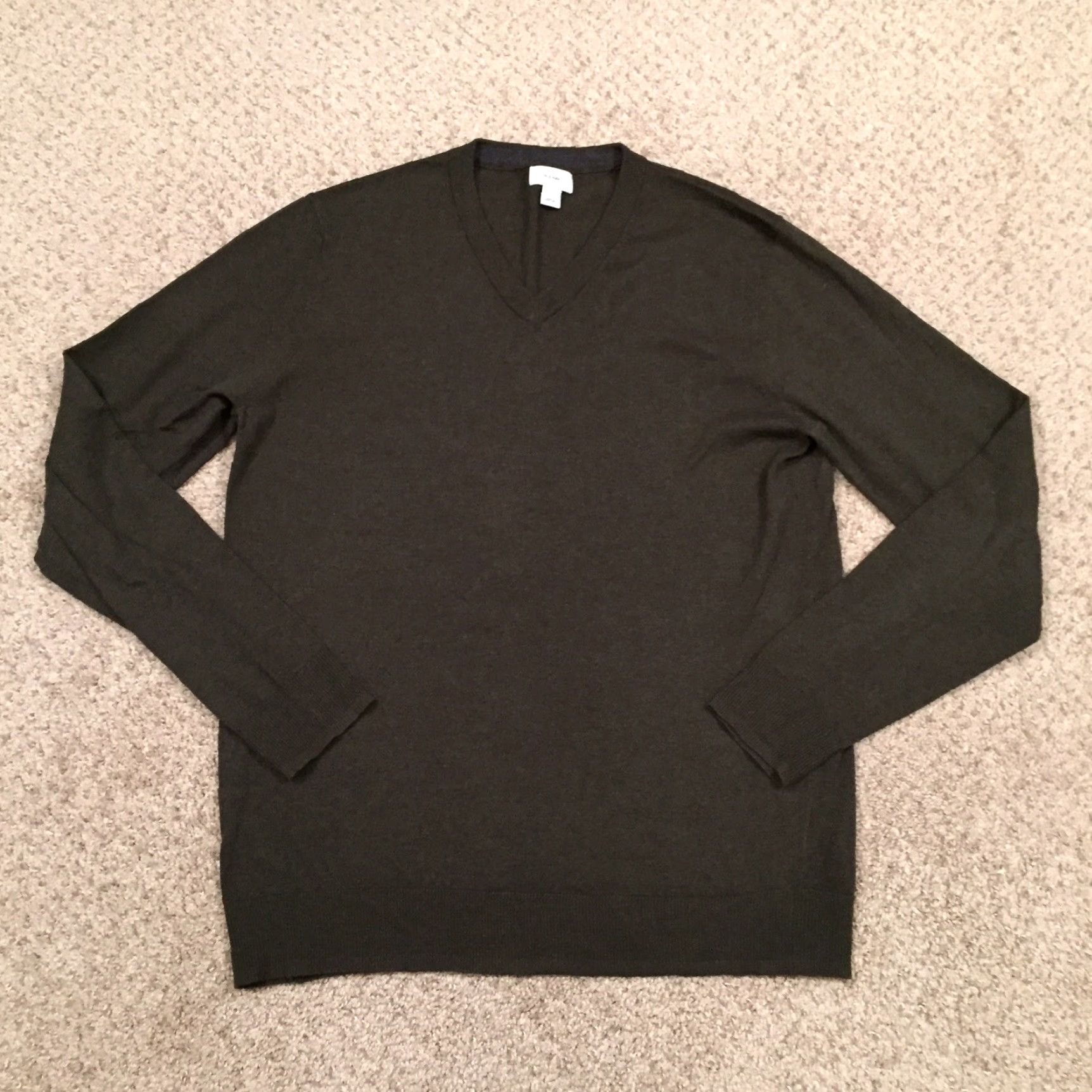 Old Navy Old Navy Mens Large Green V Neck Long Sleeve Sweater Size US L / EU 52-54 / 3 - 2 Thumbnail