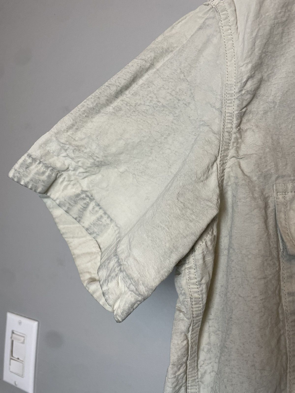 Comme des Garcons Comme Des Garcons Homme Camp Collar Button Up Shirt Size US M / EU 48-50 / 2 - 7 Thumbnail