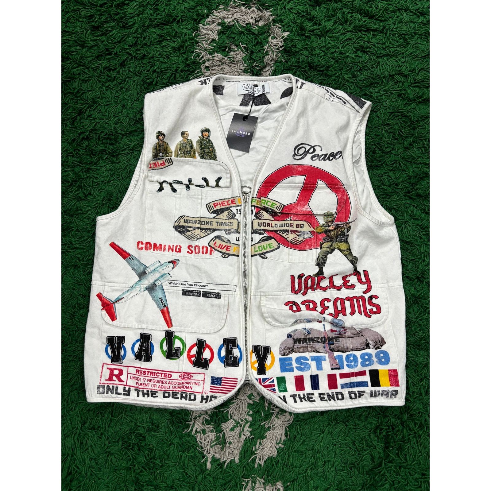 Vale VALE STATE Vest White Used Medium Size US M / EU 48-50 / 2 - 1 Thumbnail