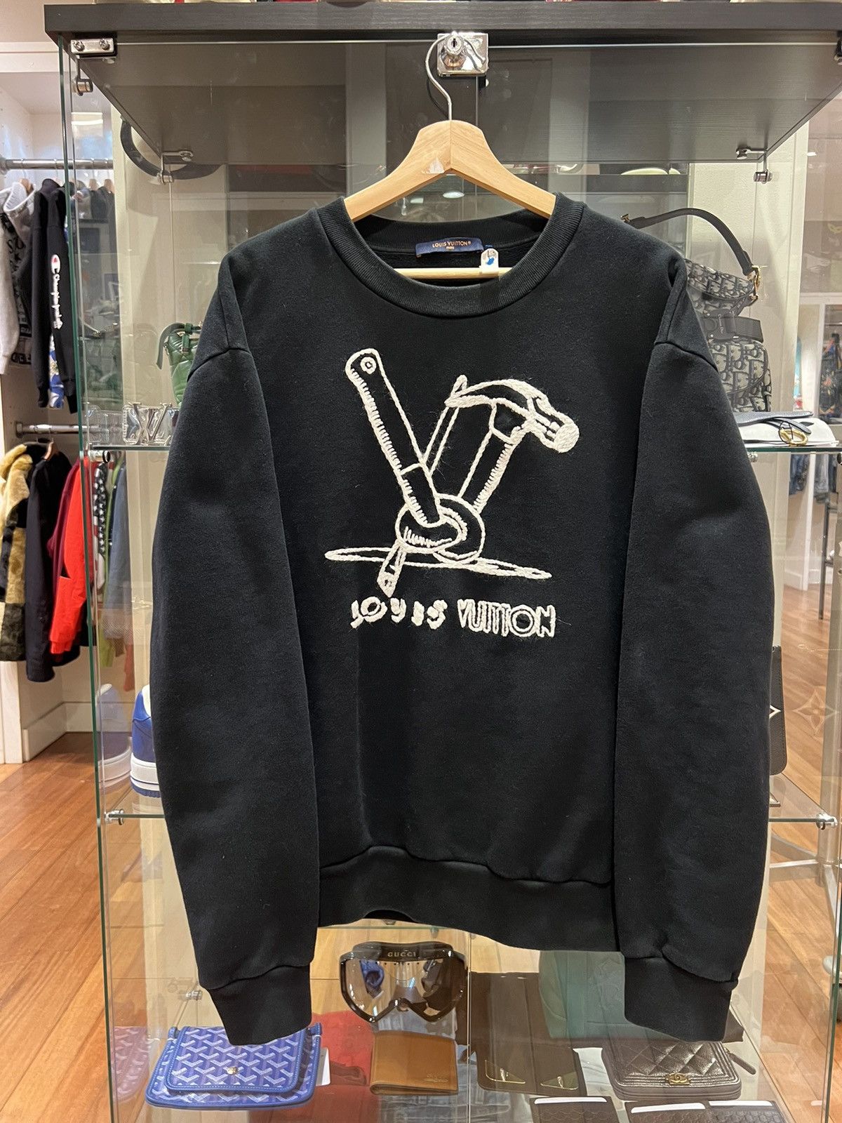Louis Vuitton Louis Vuitton Embroidered Tools Crewneck Sweatshirt Size US XL / EU 56 / 4 - 1 Thumbnail