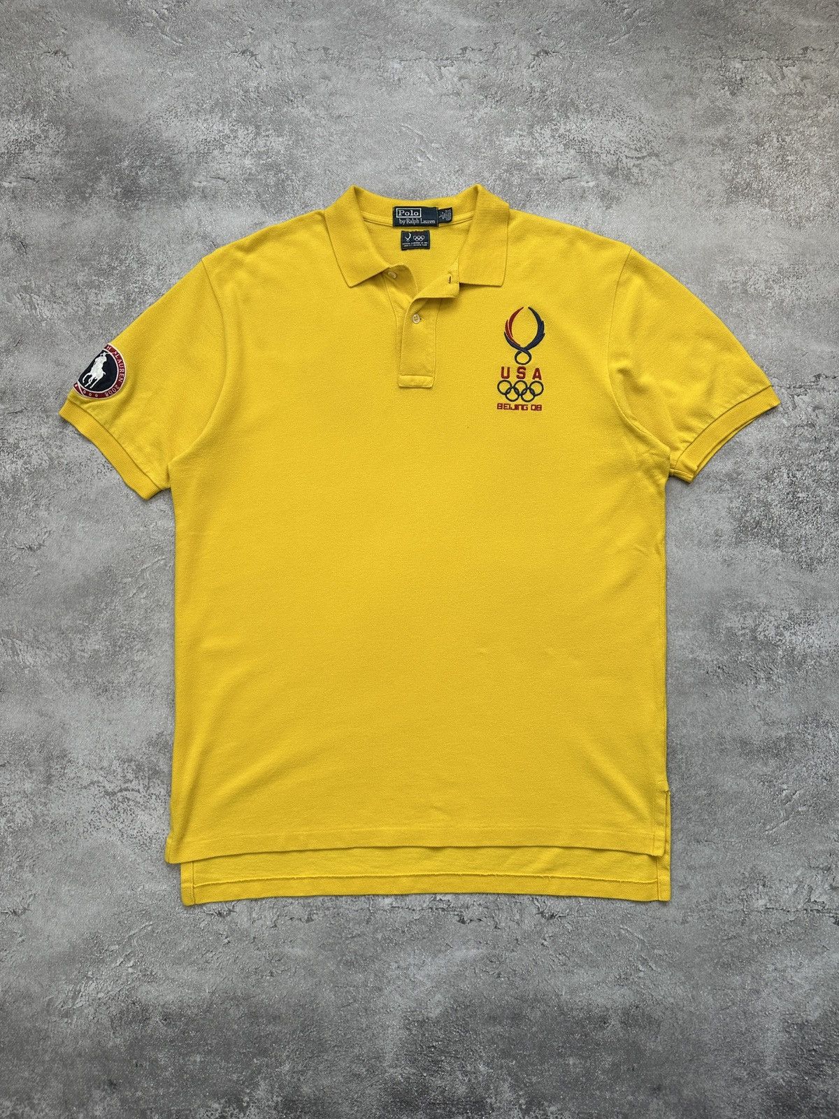 Polo Ralph Lauren Vintage Polo Ralph Lauren T-Shirt USA Olympics Beijing 2008 Size US L / EU 52-54 / 3 - 1 Thumbnail