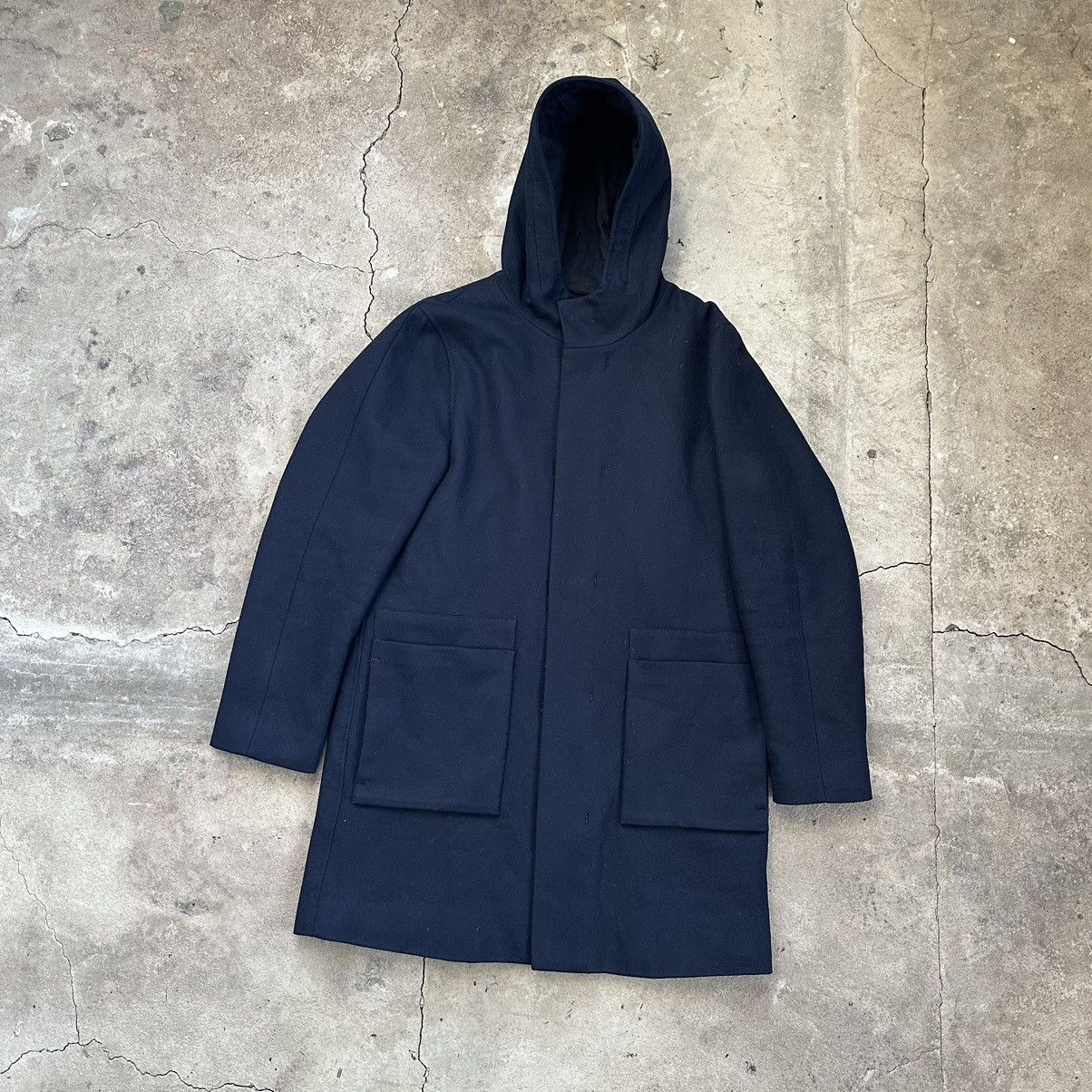 Cos COS Wool/Cashmere Regular Fit Hooded Coat Size US S / EU 44-46 / 1 - 2 Thumbnail