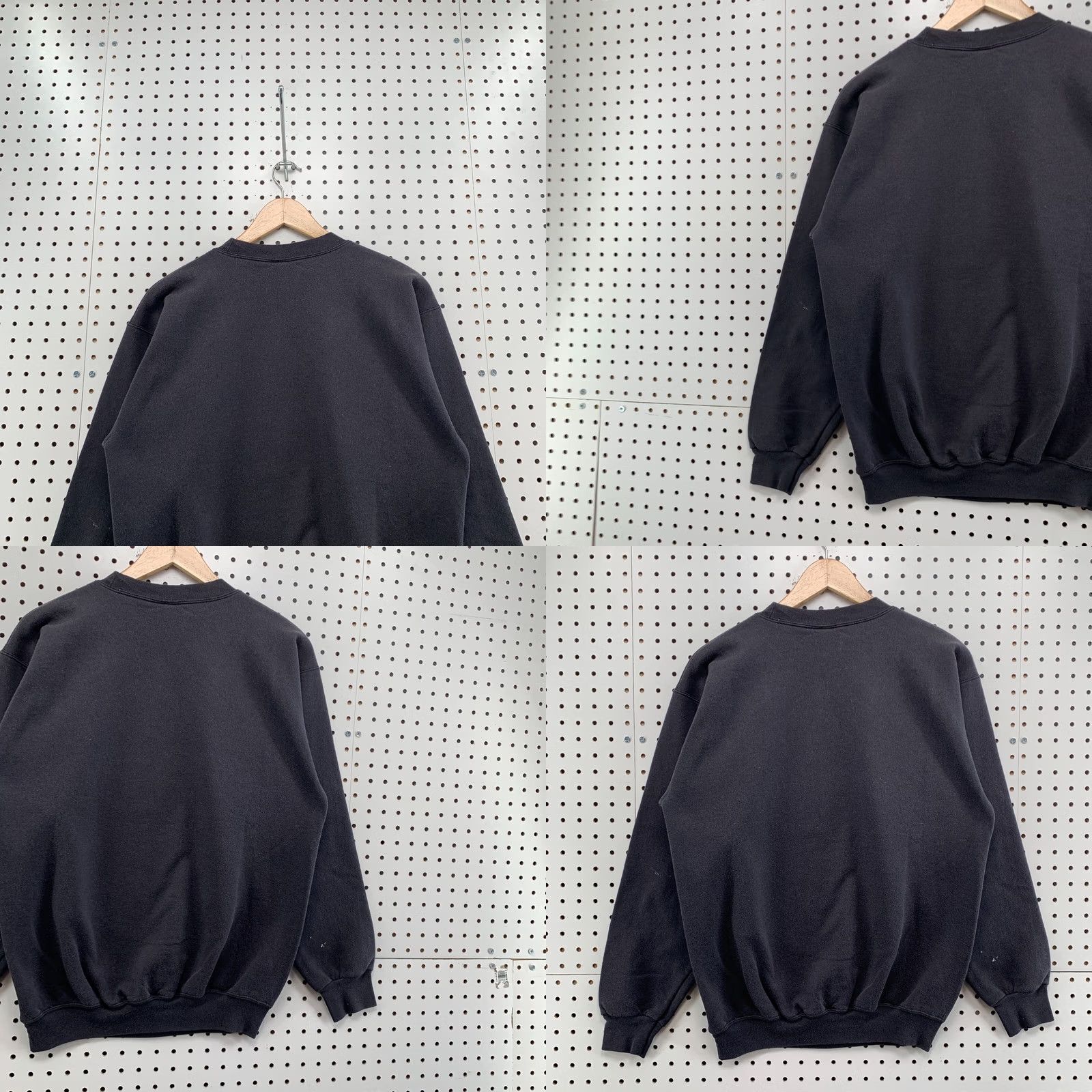 Vintage Loyola University Sweatshirt Mens Medium Black Crewneck Pullover Faded 21x27 Size US M / EU 48-50 / 2 - 11 Thumbnail