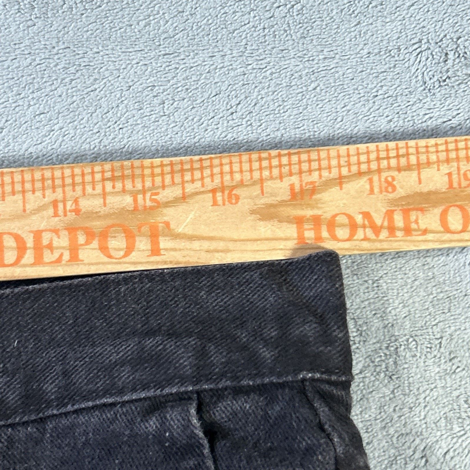 Lee USA Beyond Baggy Tapered Jeans Women 18 34x30 Black Hamilton Size 36" / US 14 / IT 50 - 10 Thumbnail