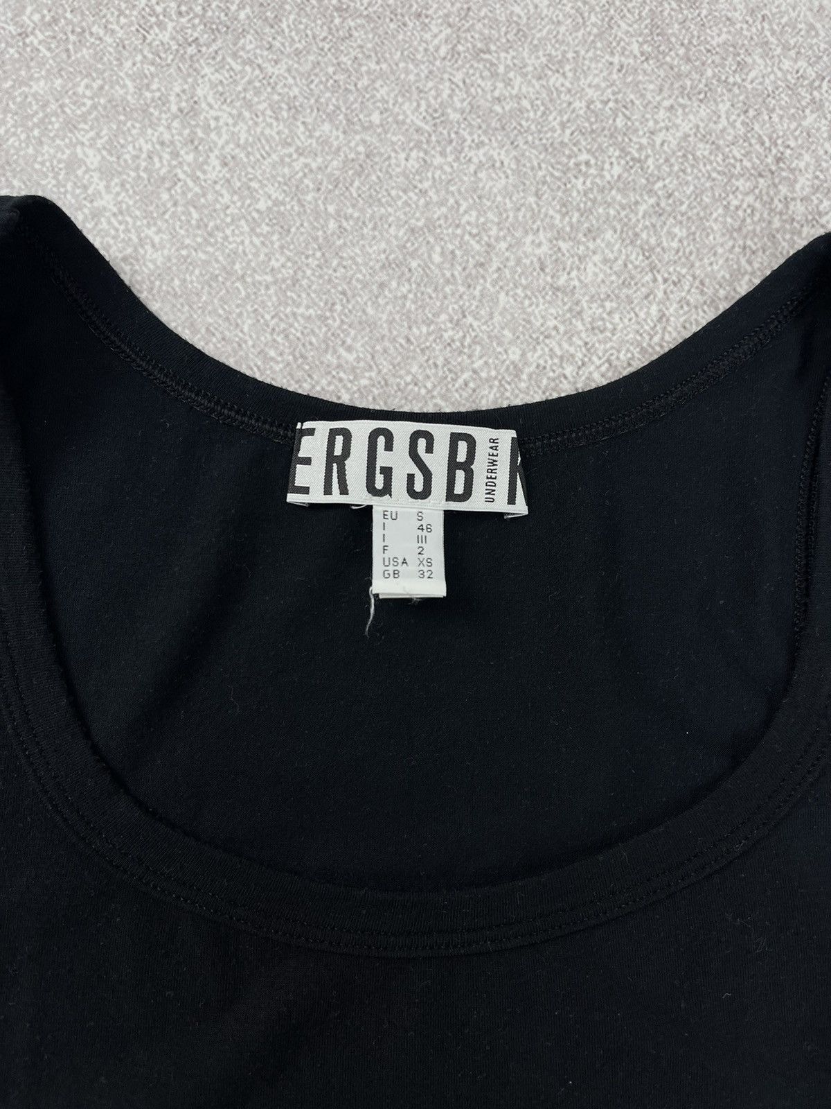 Dirk Bikkembergs Bikkemsberg Cotton Tank Top Black Size S Size US S / EU 44-46 / 1 - 5 Thumbnail