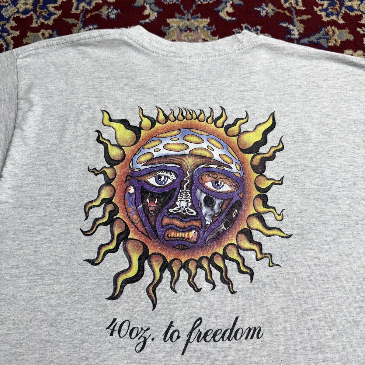 Band Tees 90s Sublime 40oz to Freedom Skunk records ska punk band tee Size US M / EU 48-50 / 2 - 1 Thumbnail
