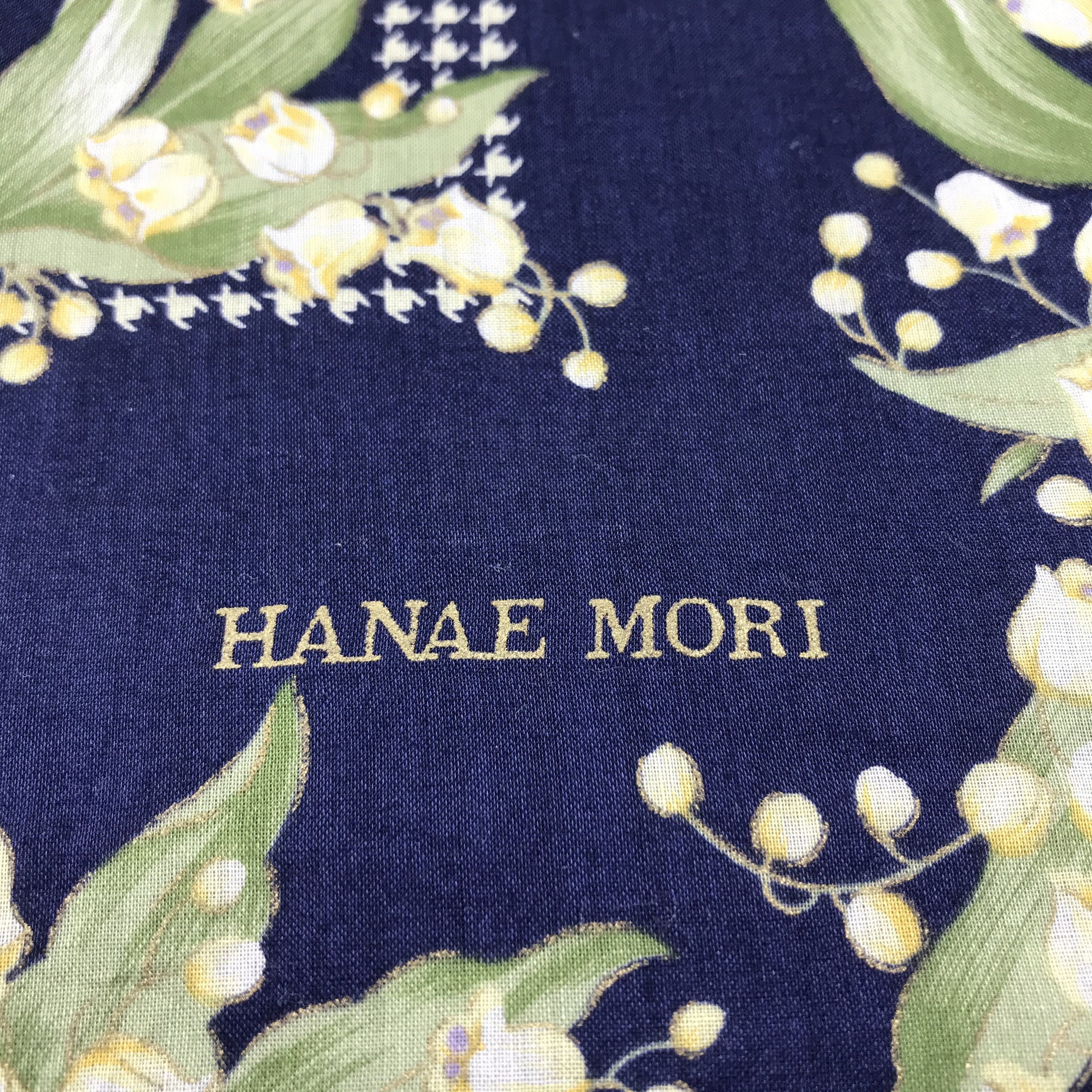 Hanae Mori Hanae Mori Floral Handkerchief Neckerchief Bandana H392 Size ONE SIZE - 4 Thumbnail