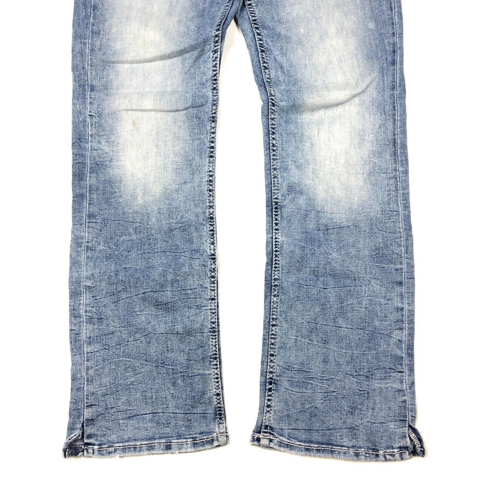 True Religion BKE Aiden Light Wash Denim Jeans Size 31x30 B7 Size US 31 - 2 Thumbnail