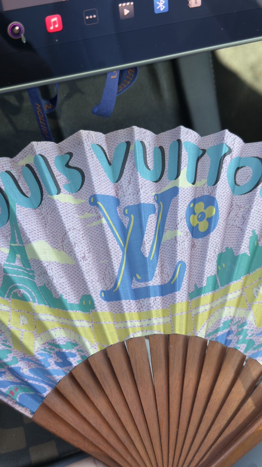 Louis Vuitton × Nigo Louis Vuitton Nigo x Pharrell Folding Fan Size ONE SIZE - 2 Thumbnail