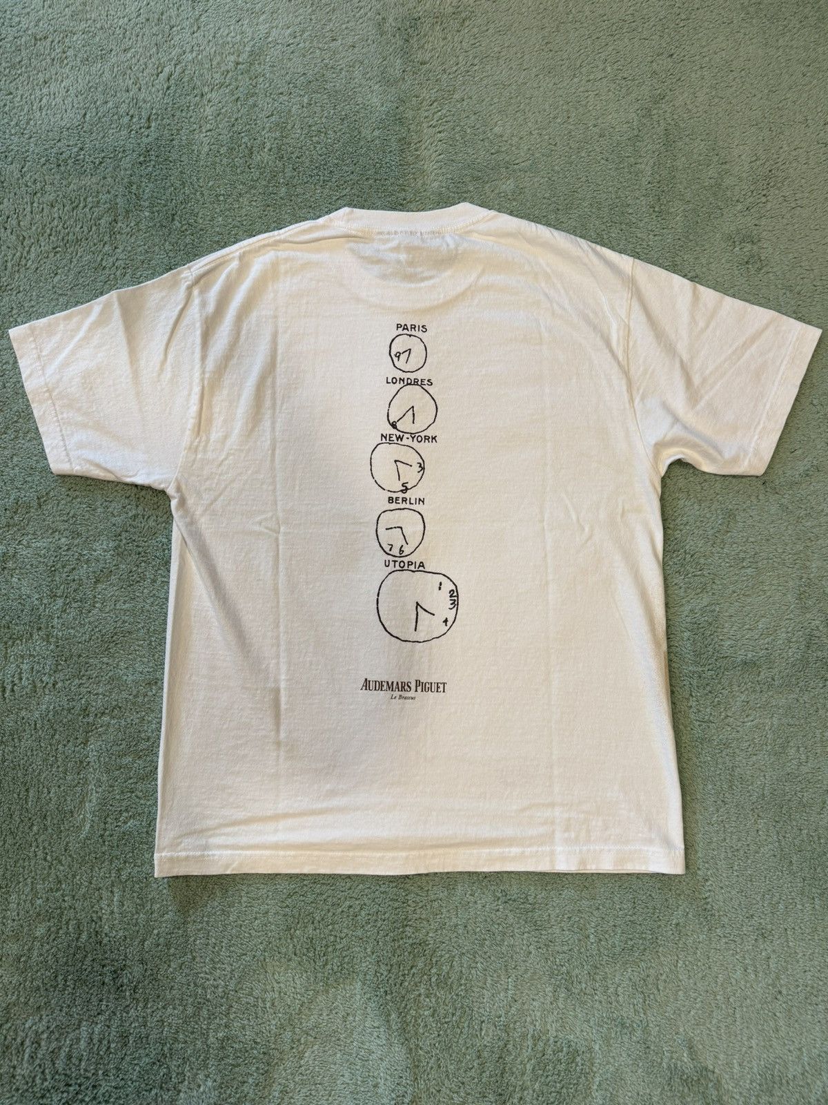 Audemars Piguet × Travis Scott Travis Scott x Audemars Piguet Time Zones Tee White Size US L / EU 52-54 / 3 - 2 Thumbnail